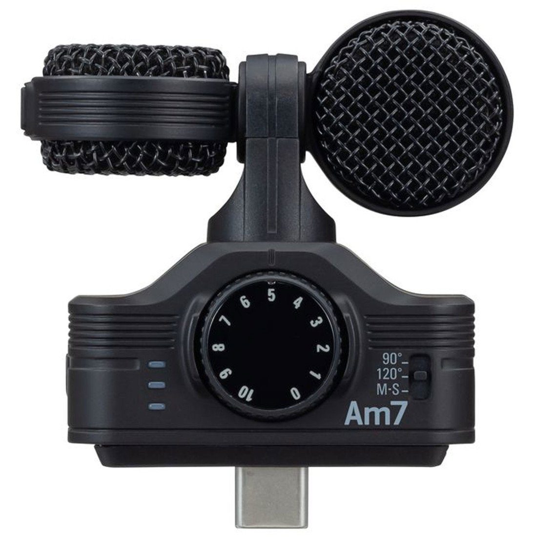 Zoom Audio Mikrofon Zoom AM7 Mikrofon für USB-C Geräte mit Windschutz, Vorteilsset