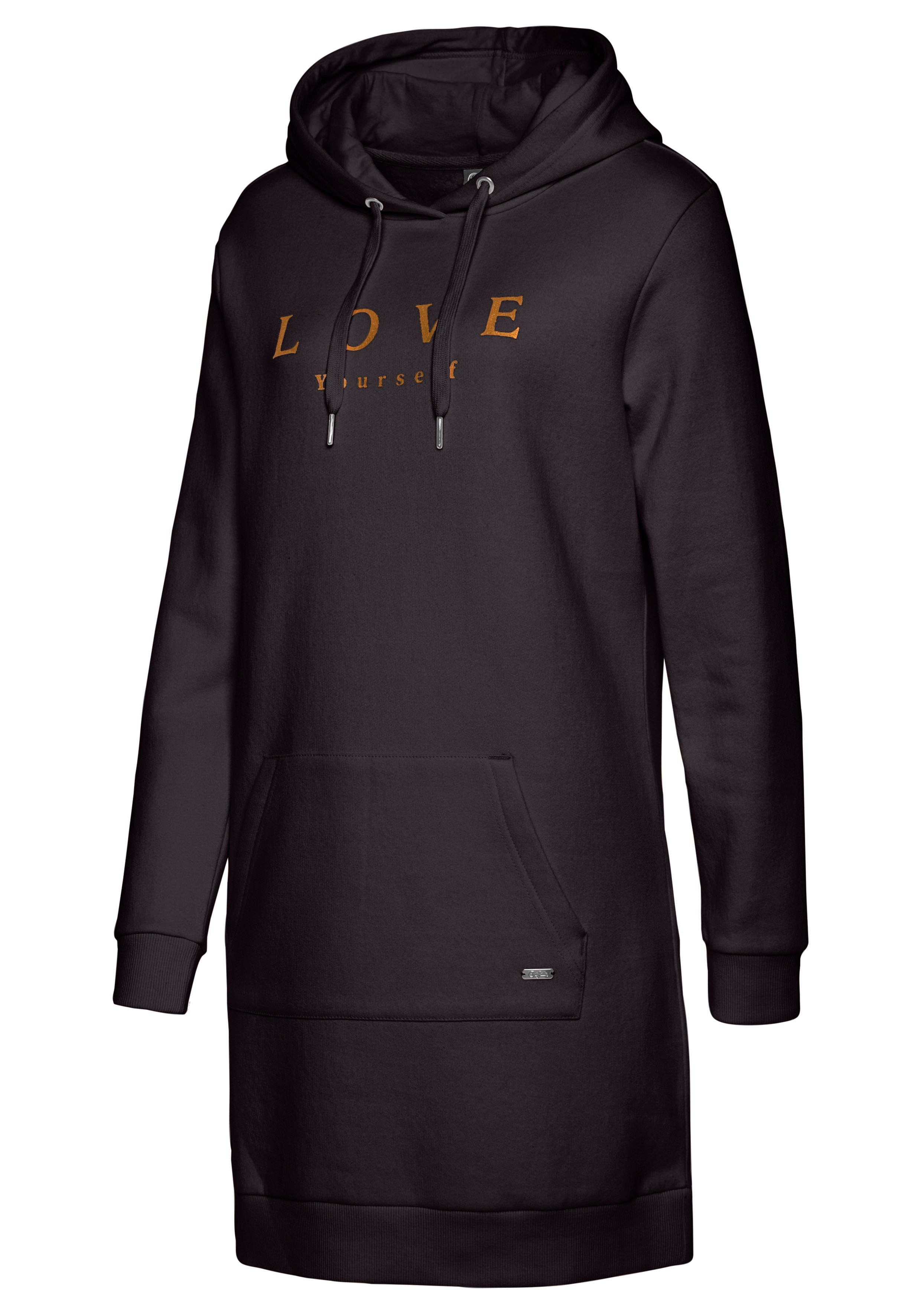 Buffalo Sweatkleid mit Kängurutasche, Loungewear