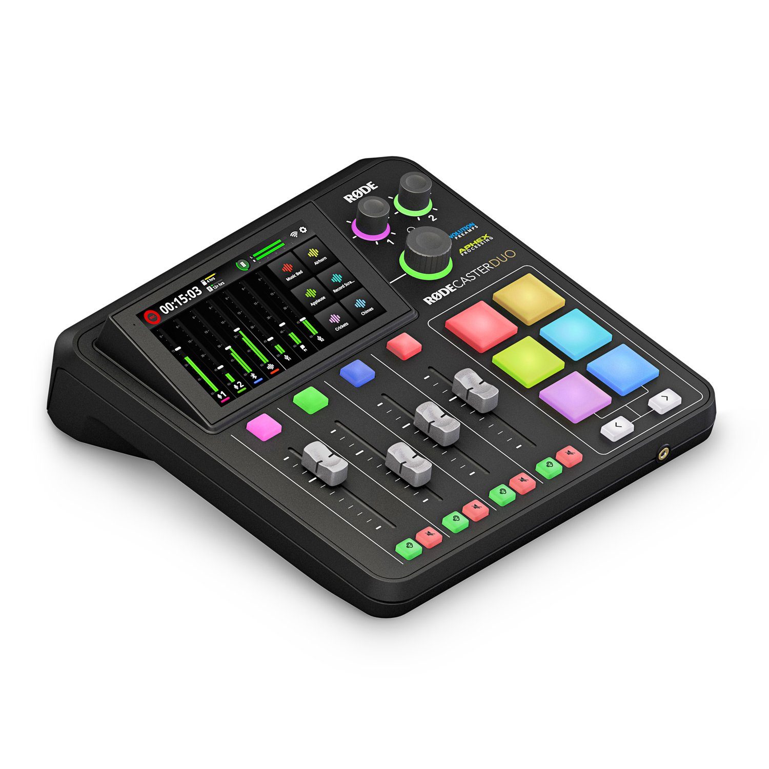 Rode Rodecaster Duo Audio Production Studio Digitales Aufnahmegerät