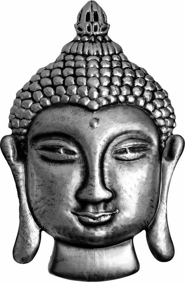 Wall-Art Wandtattoo »Metallic Buddha«, Selbstklebend, leicht zu