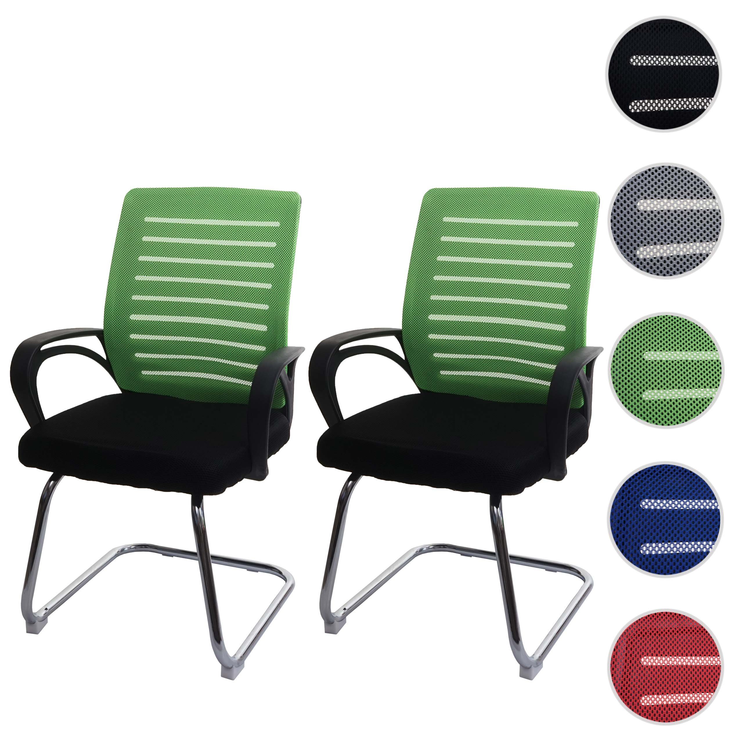MCW Besucherstuhl MCW-K51 (Set), Inklusive Fußbodenschoner, günstig online kaufen