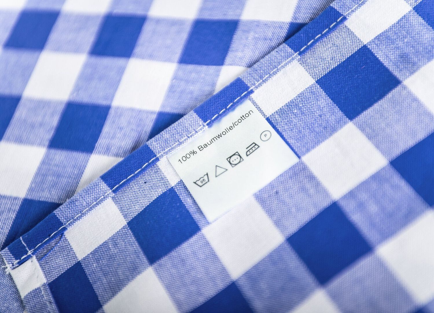 texpot Tischdecke kariert Landhausstil Bauernkaro 100% Baumwolle (1-tlg)