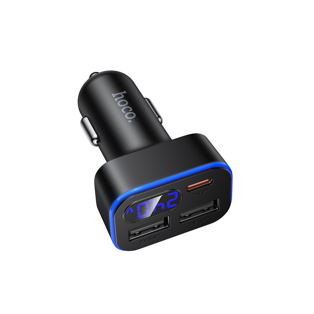 hoco. Elektrorasierer Hoco Z63A Kfz-Ladegerät 42 W USB-C PD QC LCD