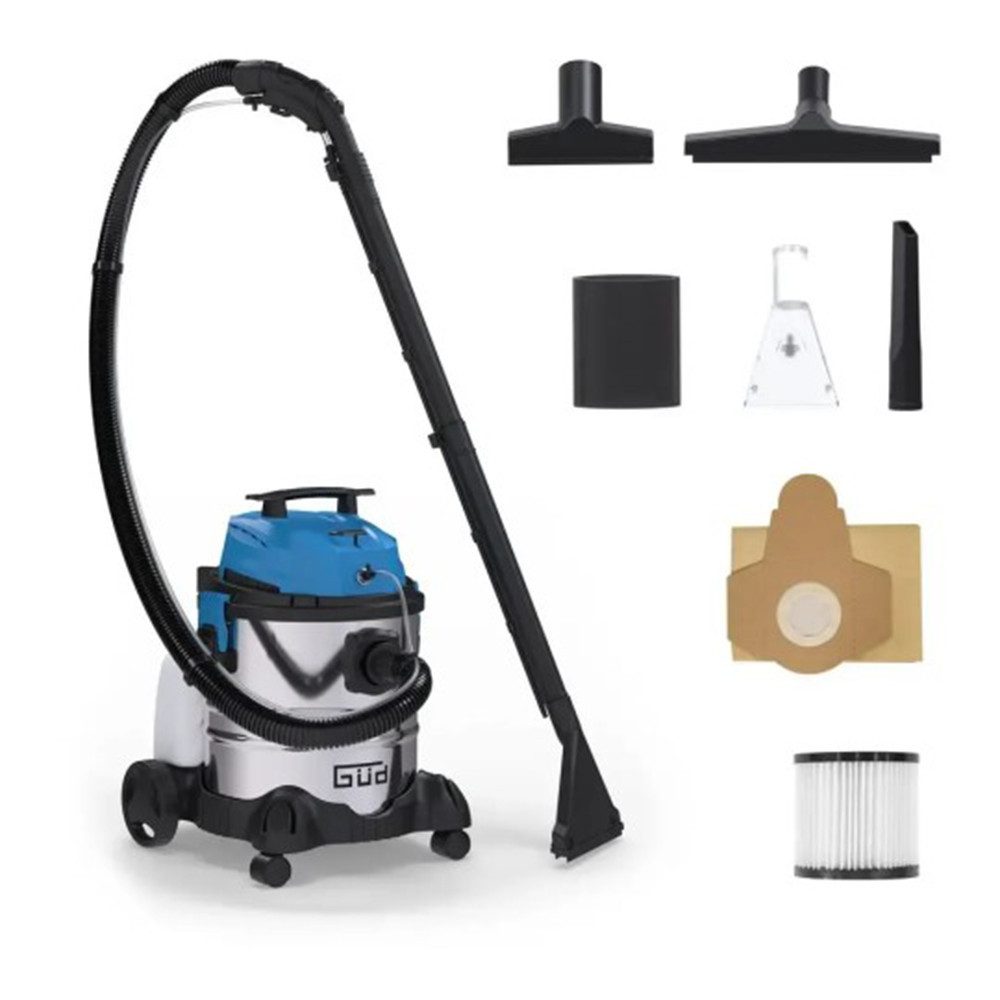 Güde Wasch-Sauger Güde Waschsauger Nass-Trockensauger mit 1,6 kW Motor und 20 l Behälter, 1600 W