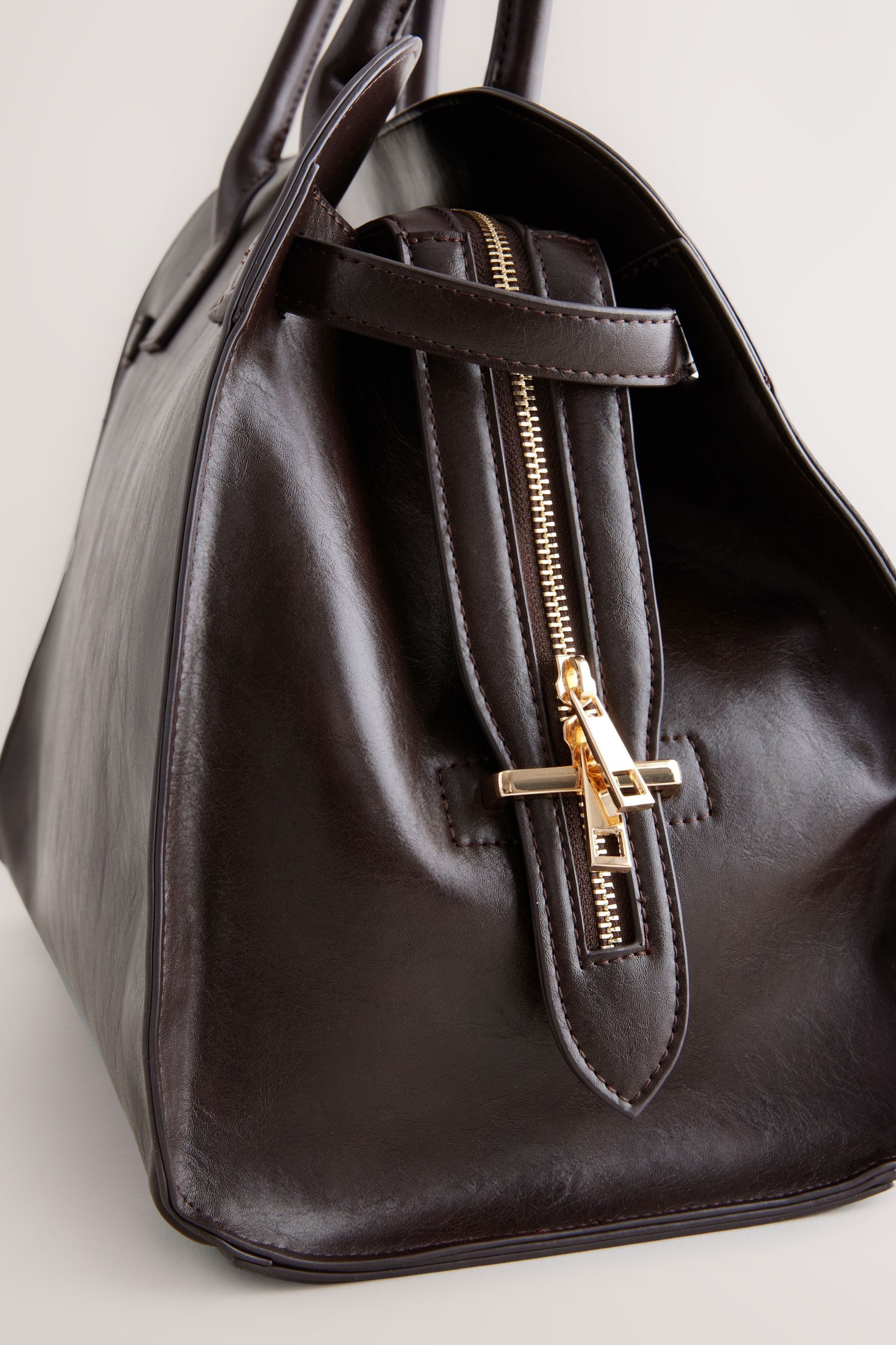 Next Einkaufsbeutel Strukturierte Umhängetasche