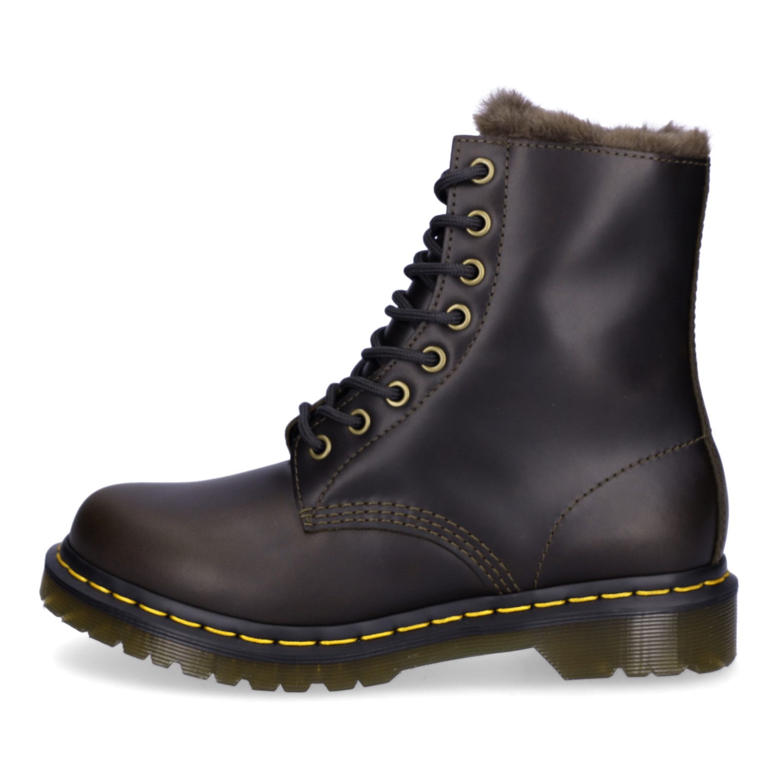 DR. MARTENS Dr. Martens Damen Schnürboot dunkeltaupe Schnürboots günstig online kaufen