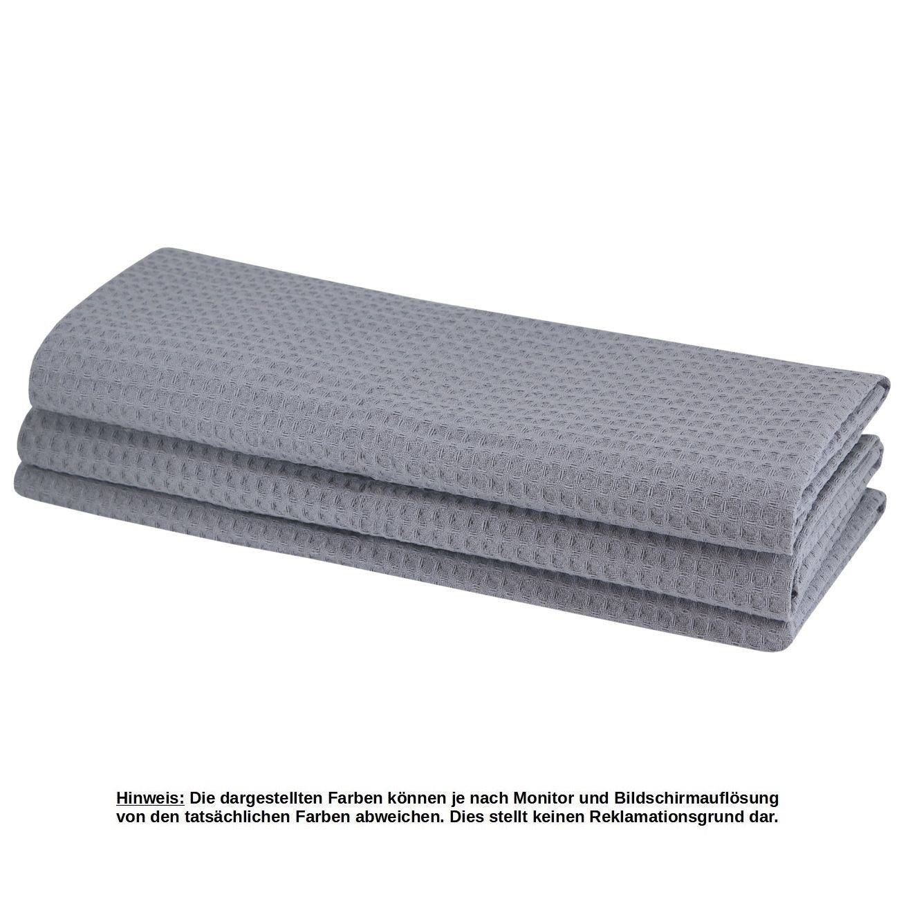 Engelland Geschirrtuch Poliertuch, (Vorteils-Set, 3-tlg., Waffel-Pique), 10 günstig online kaufen