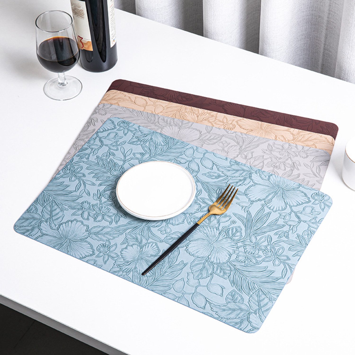 BYSURE Platzset, (4-St), Tischset aus Leder günstig online kaufen