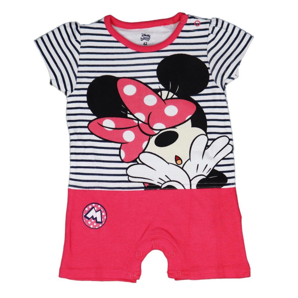 Strampler Disney Minnie Maus Baby Strampler Einteiler