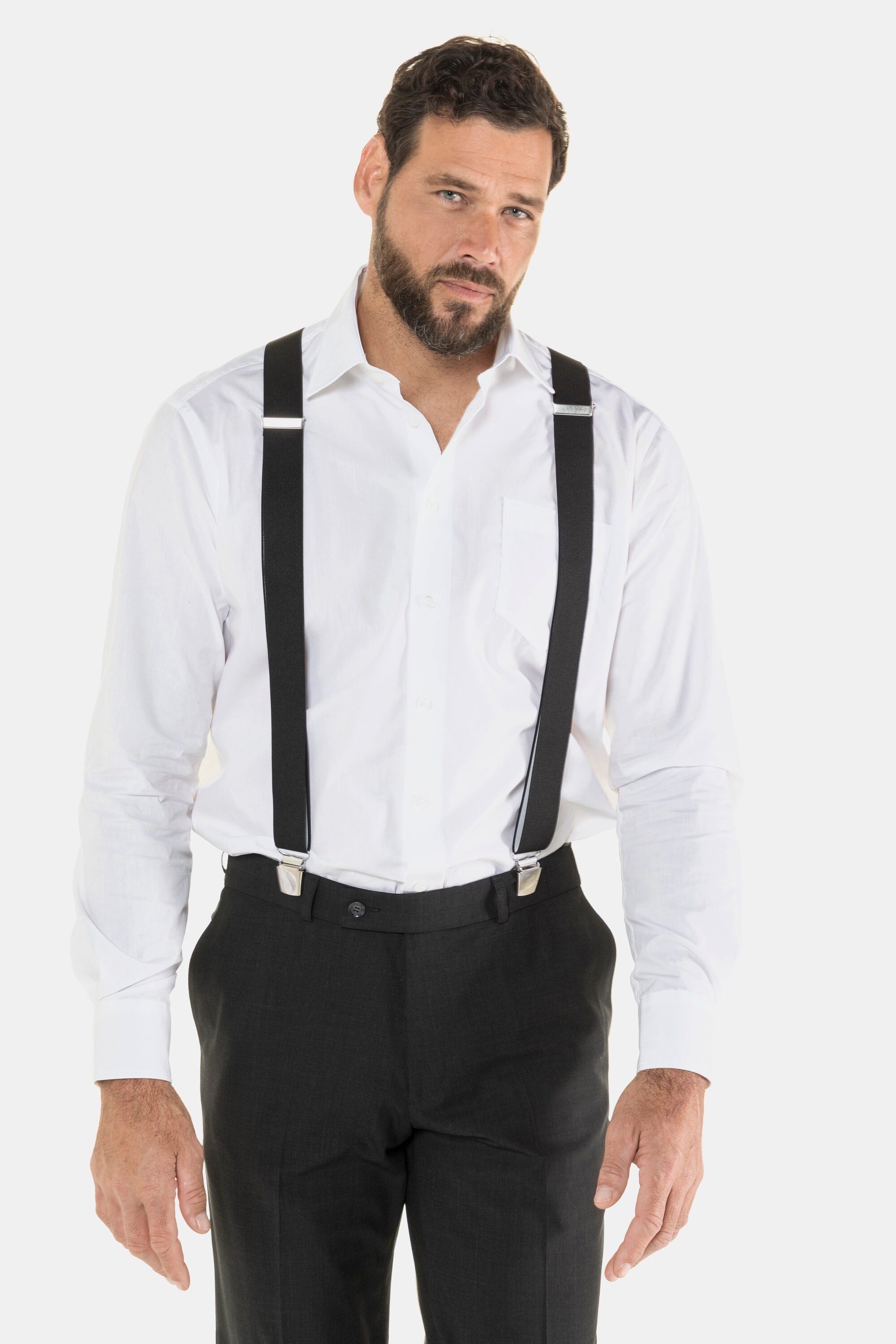 JP1880 Hosenträger one Size Hosenträger aus Stretchband X-Form günstig online kaufen