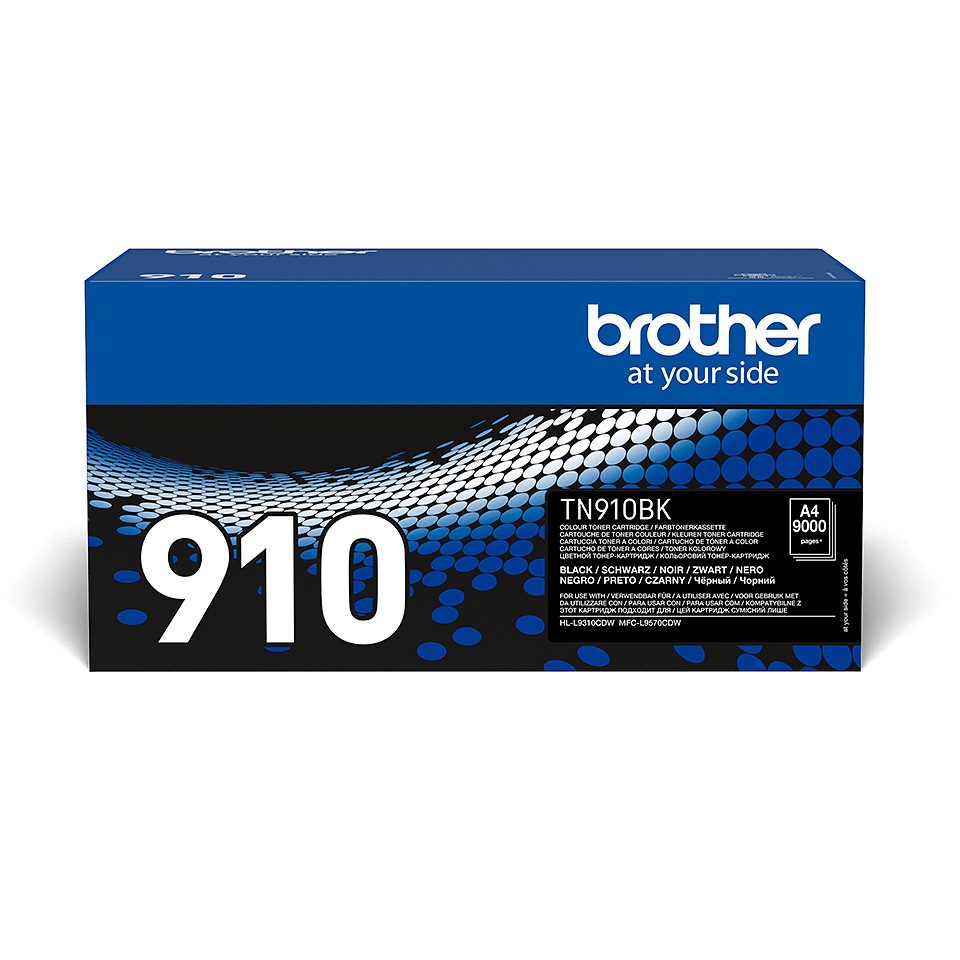 Brother Ultra Jumbo Toner TN-910BK Schwarz (ca. 9000 Seite Tintenpatrone