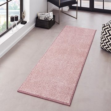 Läufer Pure 100, HANSE Home, rechteckig, Höhe: 13 mm, Kurzflor, Unifarben, Teppich, Modern, Wohnzimmer, Kinderzimmer, Flur