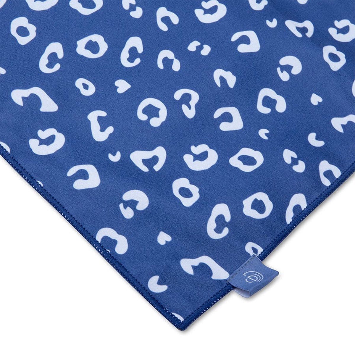 Swim Essentials Strandtücher Strandlaken Strandtuch Blau Leopard Muster 135 x 65 cm, Badetuch Handtuch