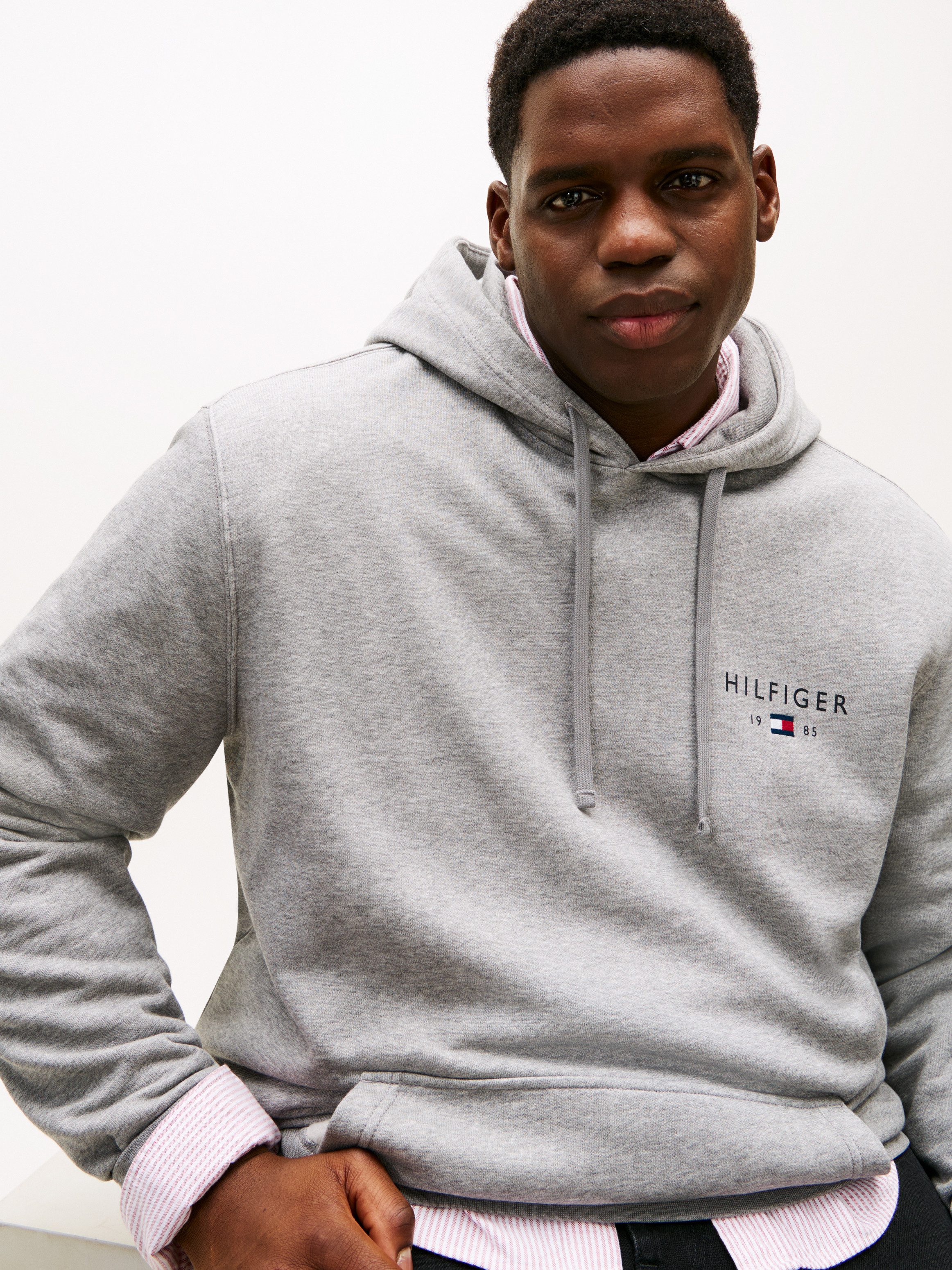 Tommy Hilfiger Big & Tall Hoodie BT-BRAND LOVE HILFIGER Große Größen, normale Passform