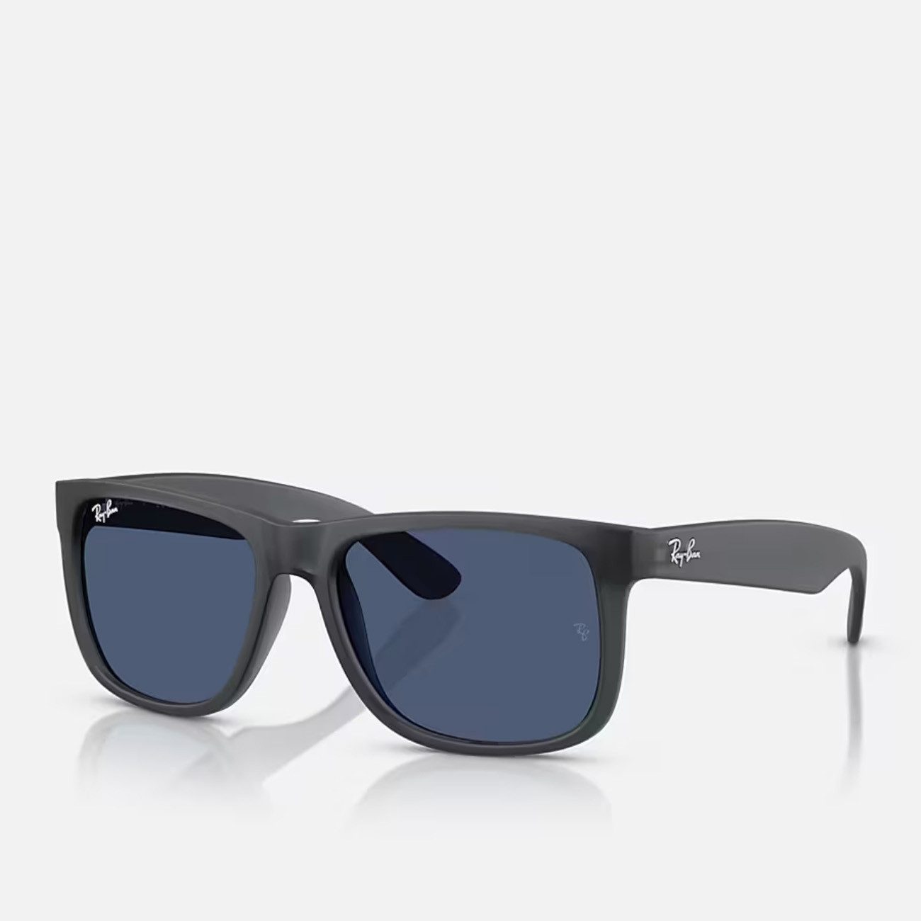 Ray-Ban Sonnenbrille Ray-Ban Justin RB4165 687380 Opal Grey Dark Blue günstig online kaufen