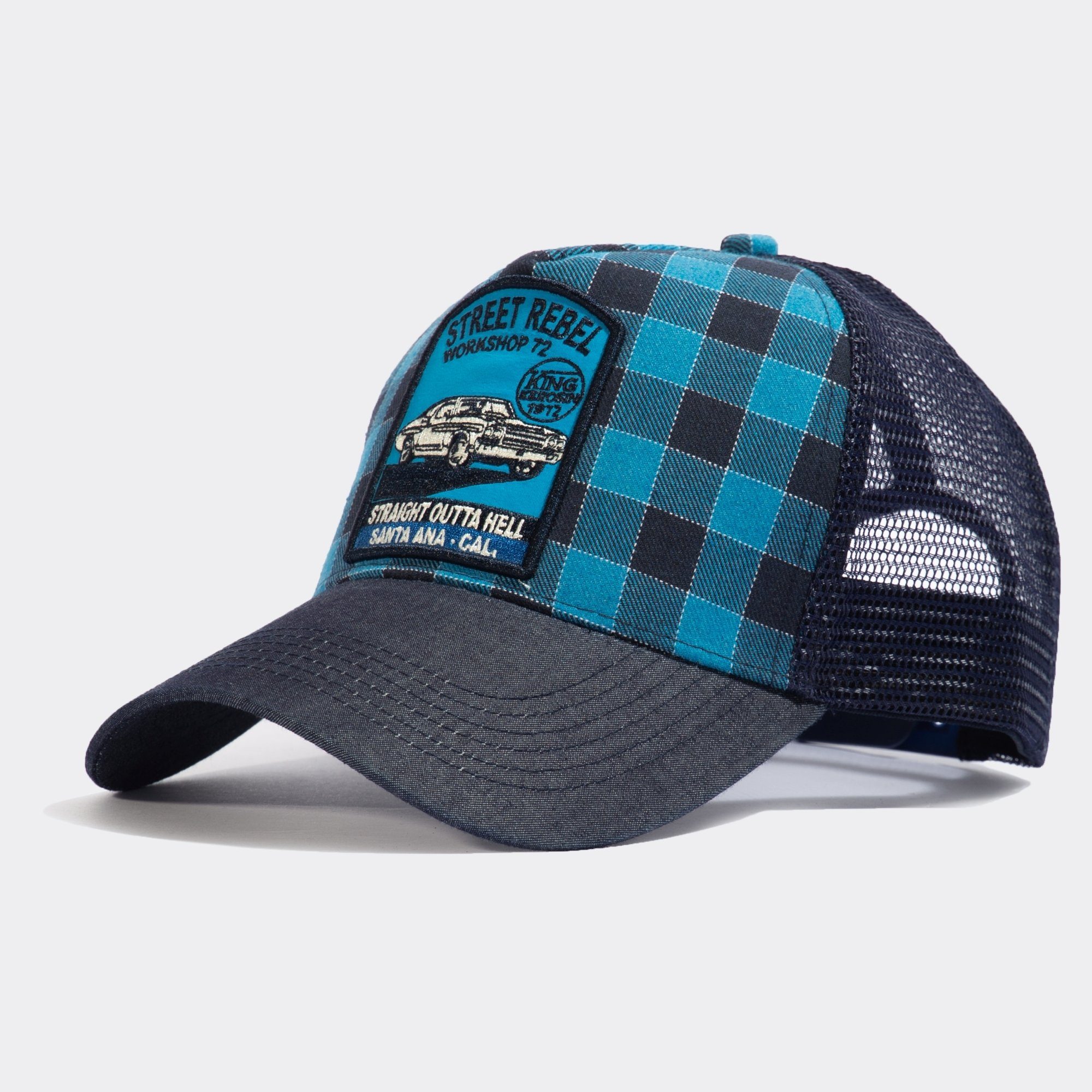 KingKerosin Trucker Cap Street Rebel (1-St) Karomuster