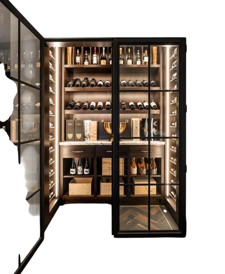 Weinschrank Kühlschrank für Wein, Weinschrank, Weinregal, Flaschenlager