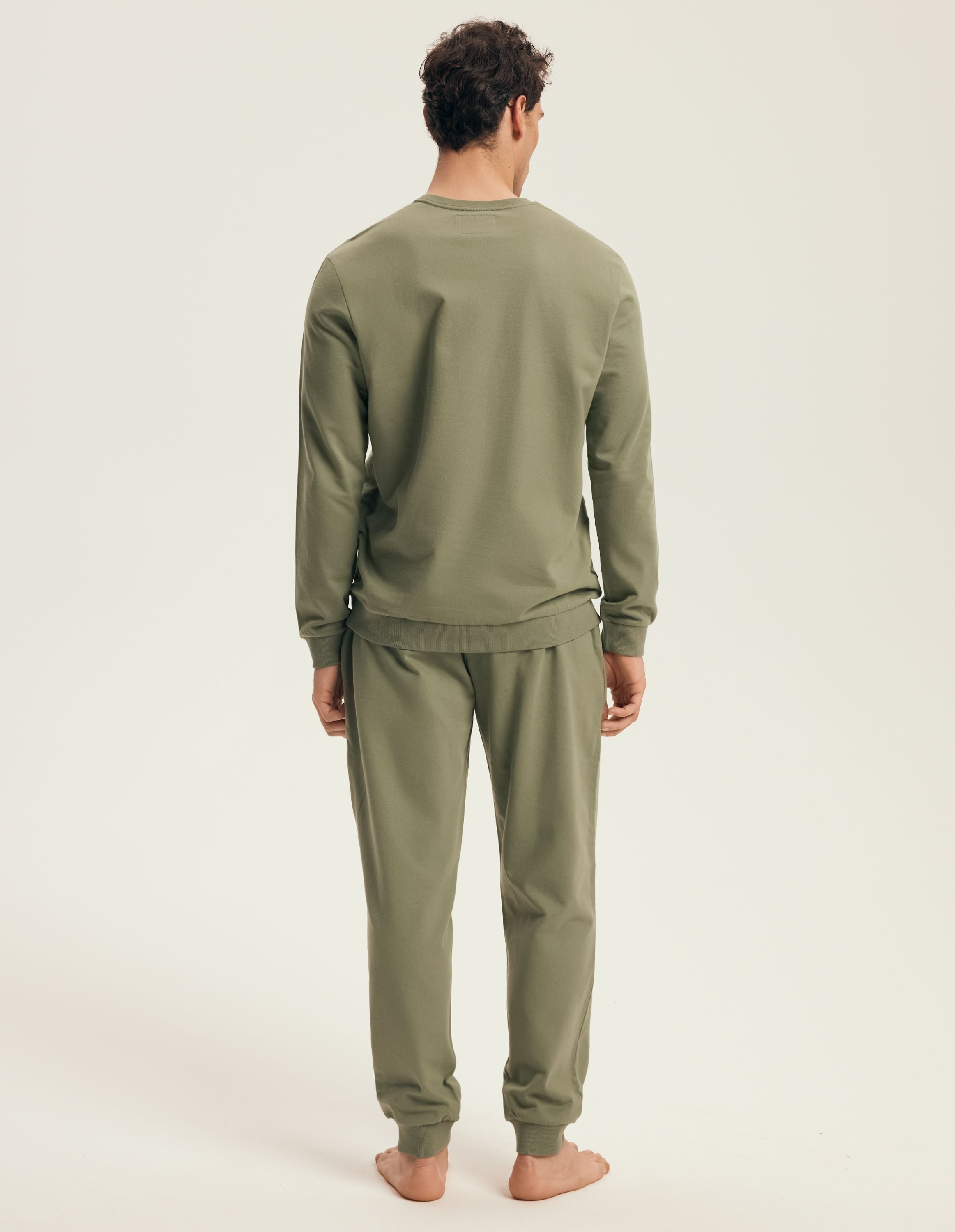 Henderson Hausanzug Hausanzug Loungewear Set Baumwolle Pullover & Jogginghosen Your (Rundhals-Pullover & Jogginghosen, 2 tlg)
