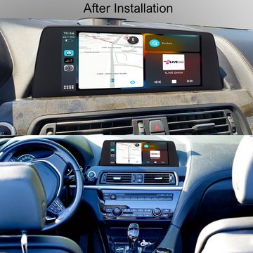 TAFFIO Für BMW F12 F13 F06 NBT 10,25" Touch Android GPS CarPlay W-LAN 4G SIM Einbau-Navigationsgerät