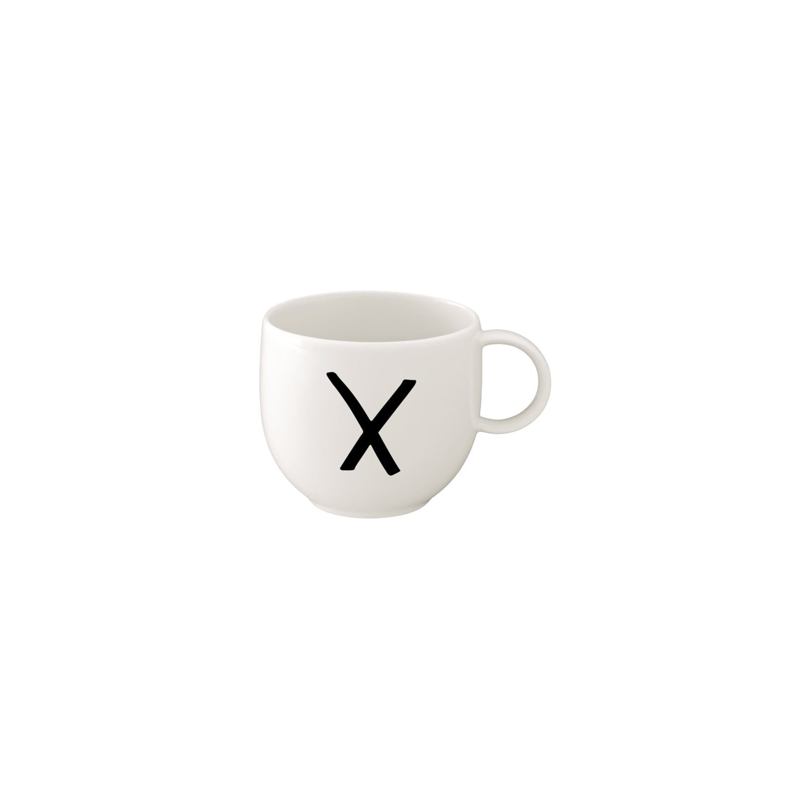 Villeroy & Boch Кружки Letters Kaffeebecher 330 ml, Porzellan
