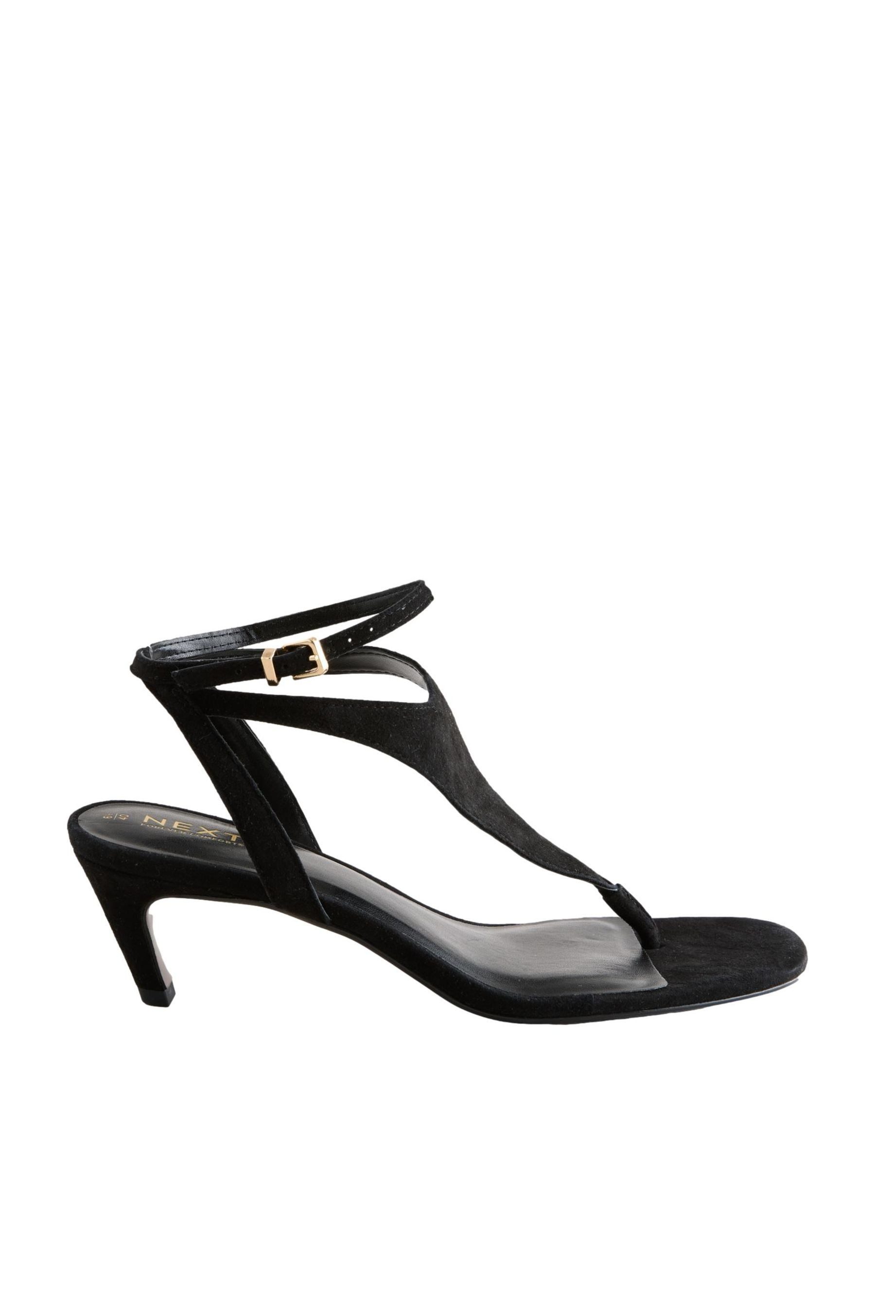 Next Forever Comfort® Absatzsandalen aus Velours günstig online kaufen