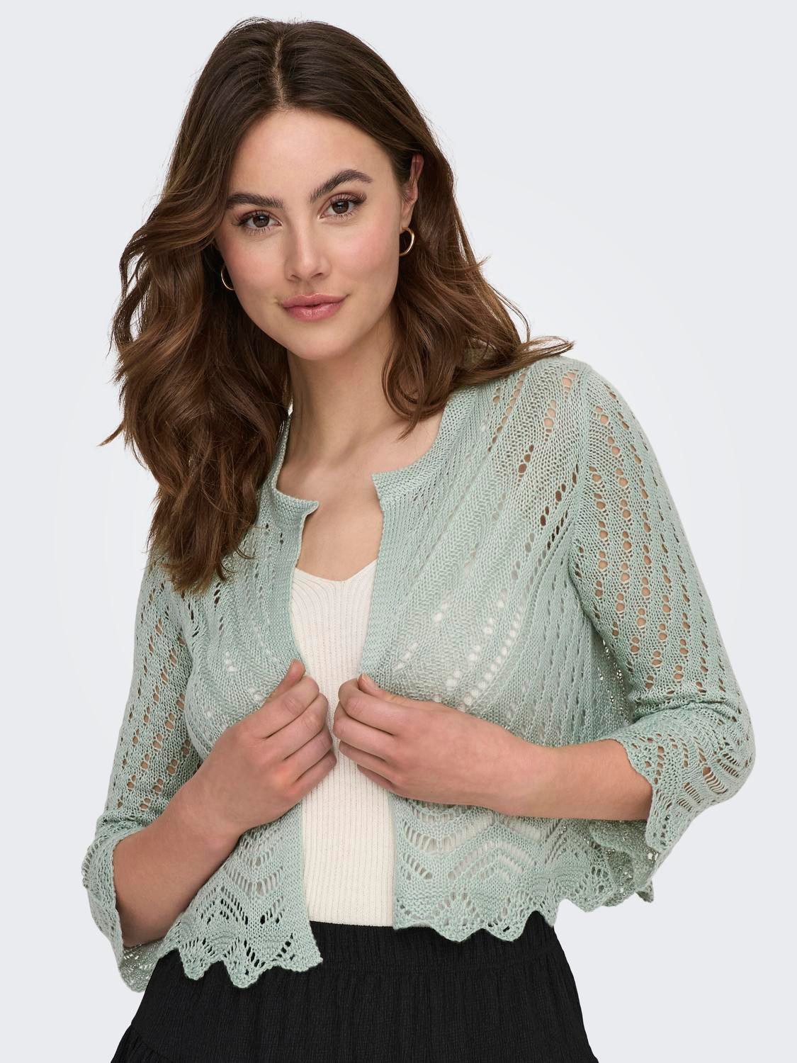JDY Strickjacke JDYSUN 3/4 CROPPED CARDIGAN günstig online kaufen