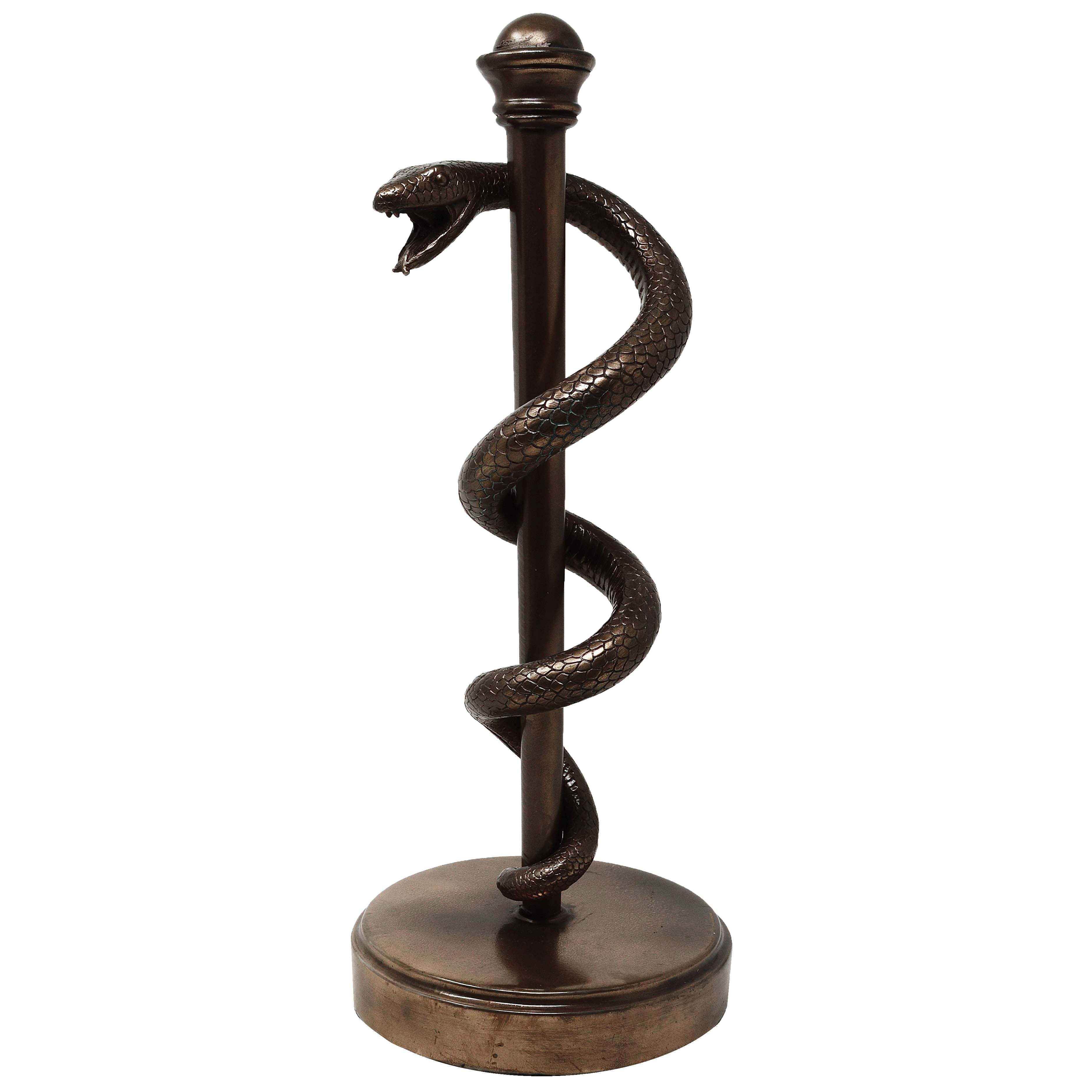 MystiCalls Dekofigur Aesculapstab - Doktor Arzt Medizin, Sammlerfigur, Deko günstig online kaufen