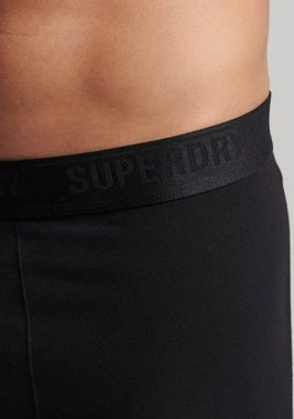 Superdry Langer Boxer SD lg Boxer web wb 3x (3-St., 3er-Pack) mit Logo Webbund