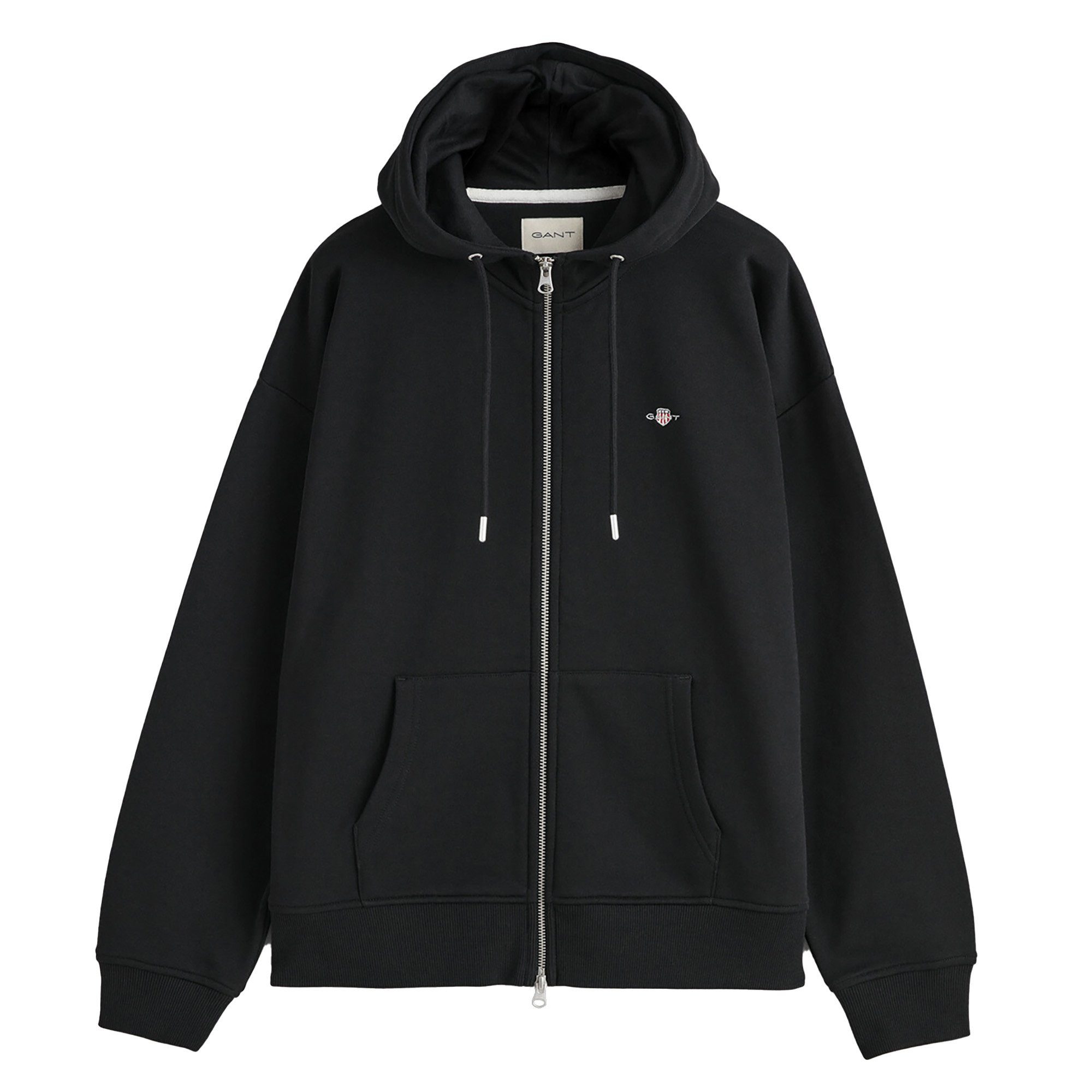 Gant Sweater Damen Sweatjacke Baumwolle SHIELD ZIP HOODIE günstig online kaufen