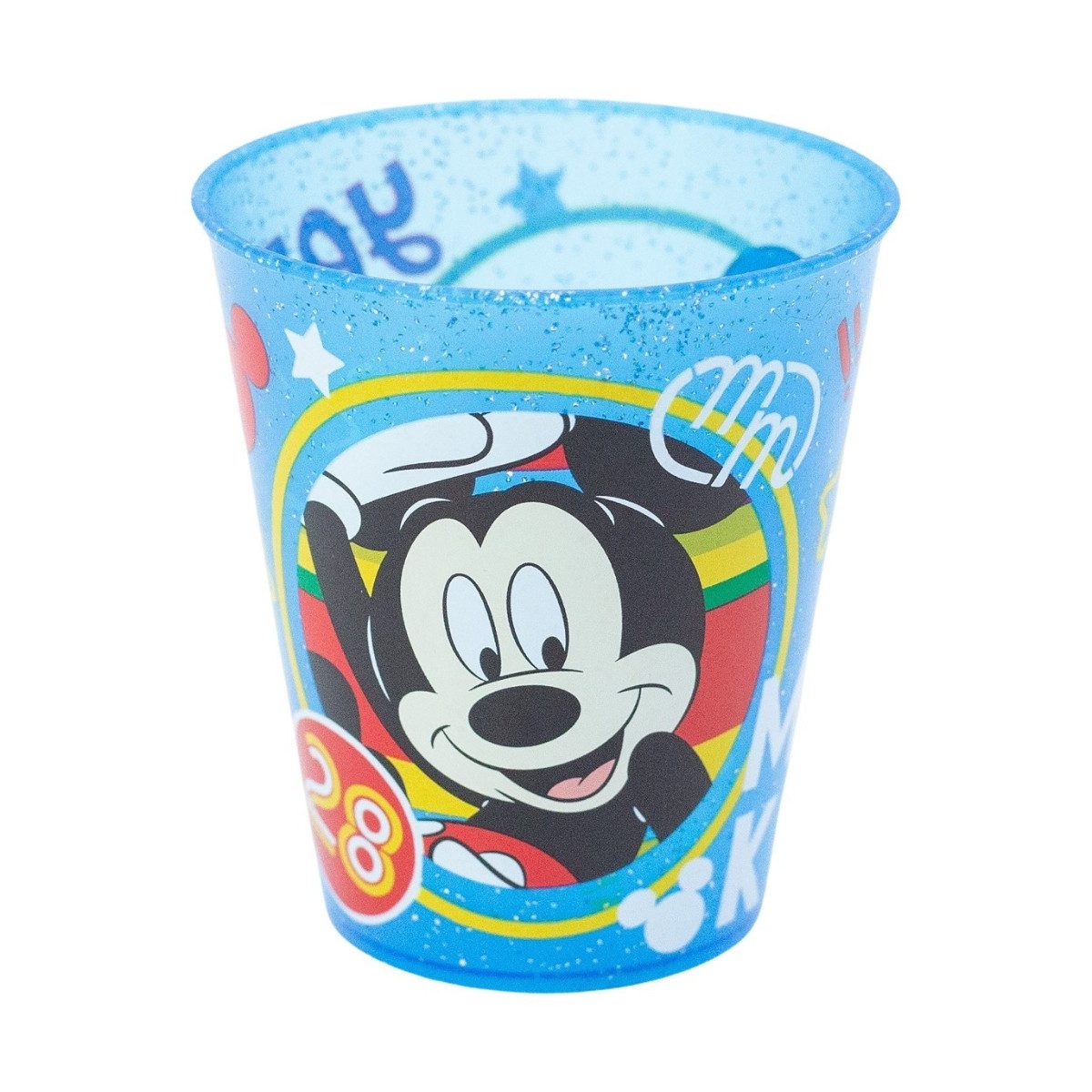 Disney Mickey Mouse Becher Kinder Becher Set 4 teilig 285 ml aus Polypropylen, 4-tlg.