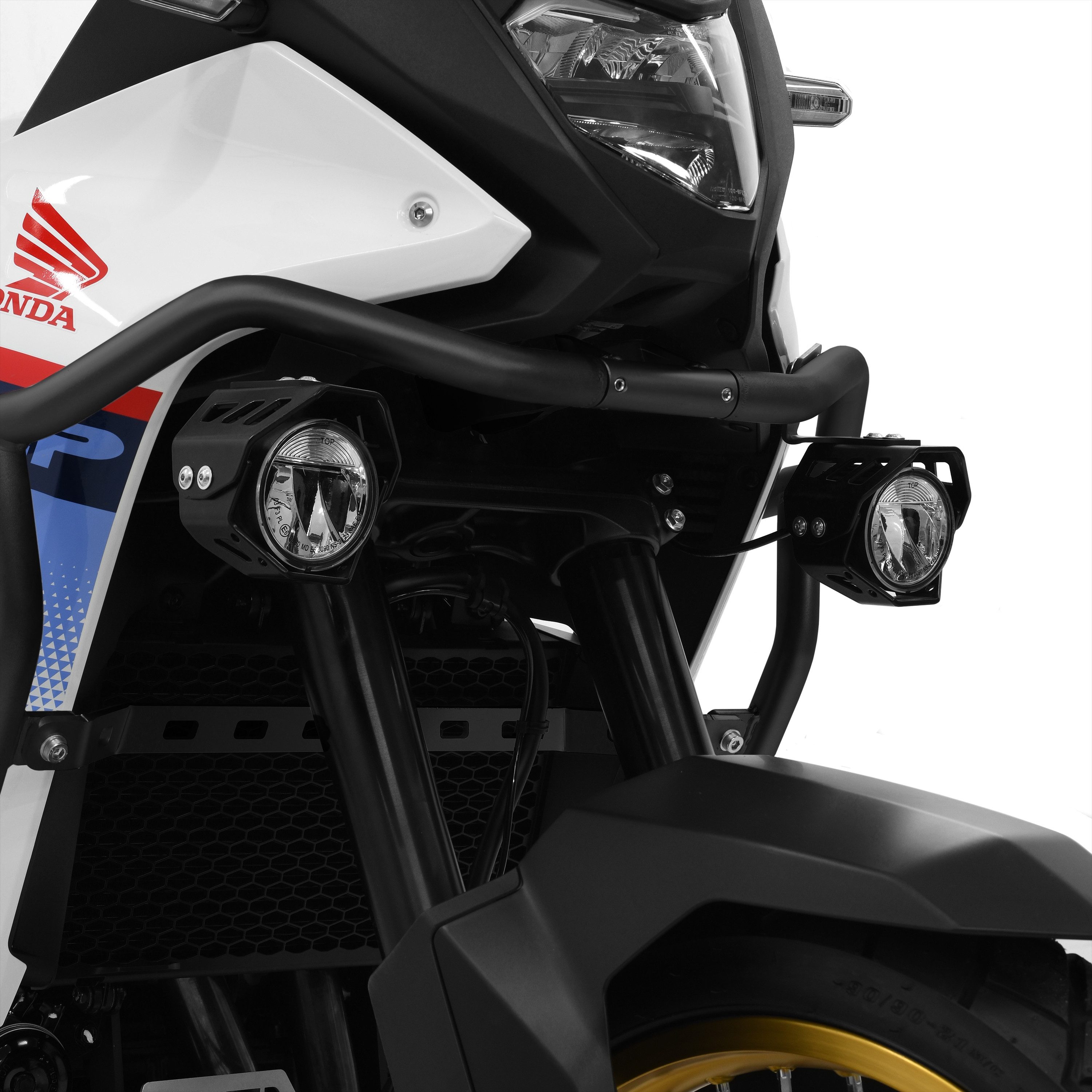 ZIEGER LED Scheinwerfer LED Zusatzscheinwerfer-Set für Abblendlicht für Honda XL 750 Transalp