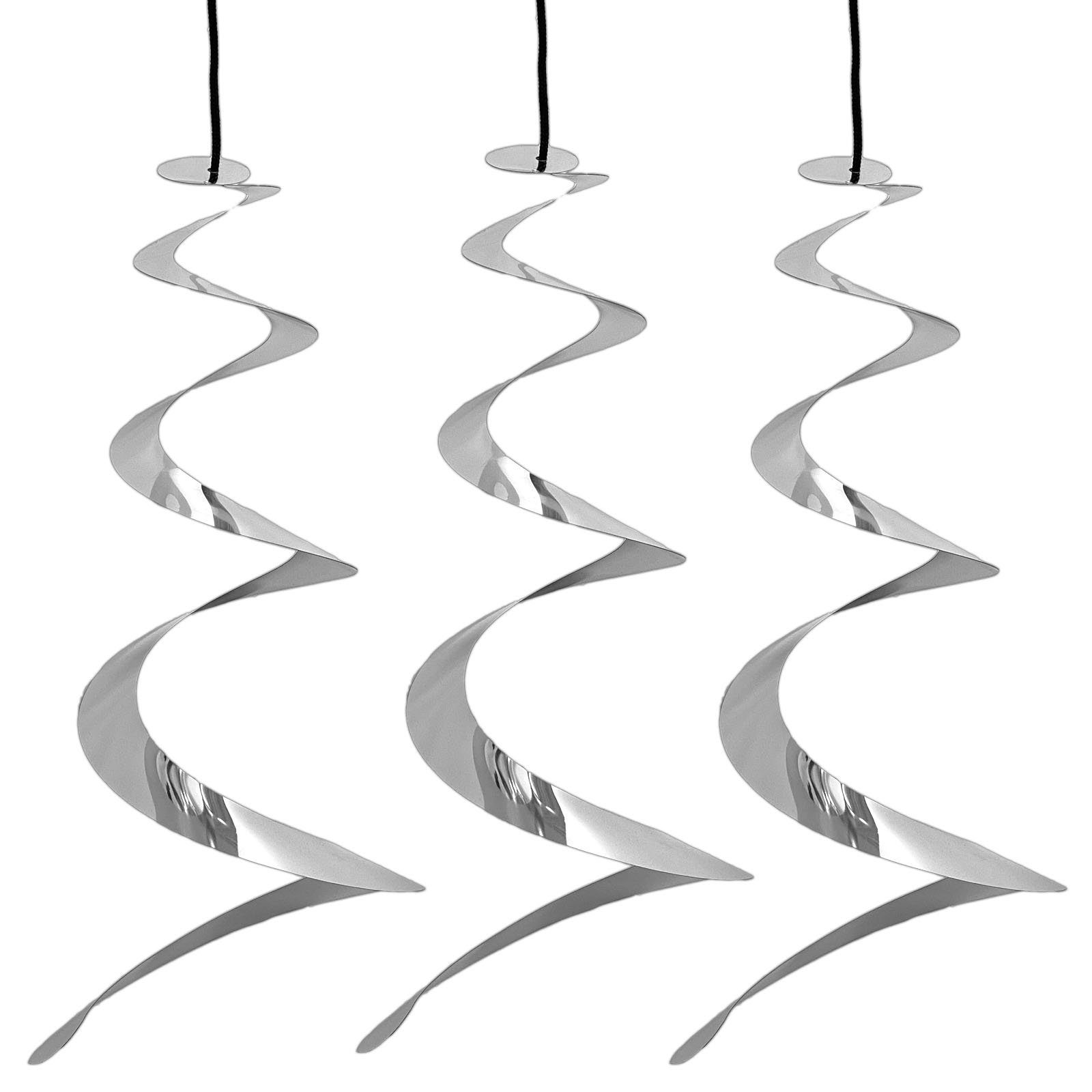 HAC24 Vogelabwehr-Windspiel Windspirale Vogelabwehr Vogelschreck Taubenabwe günstig online kaufen