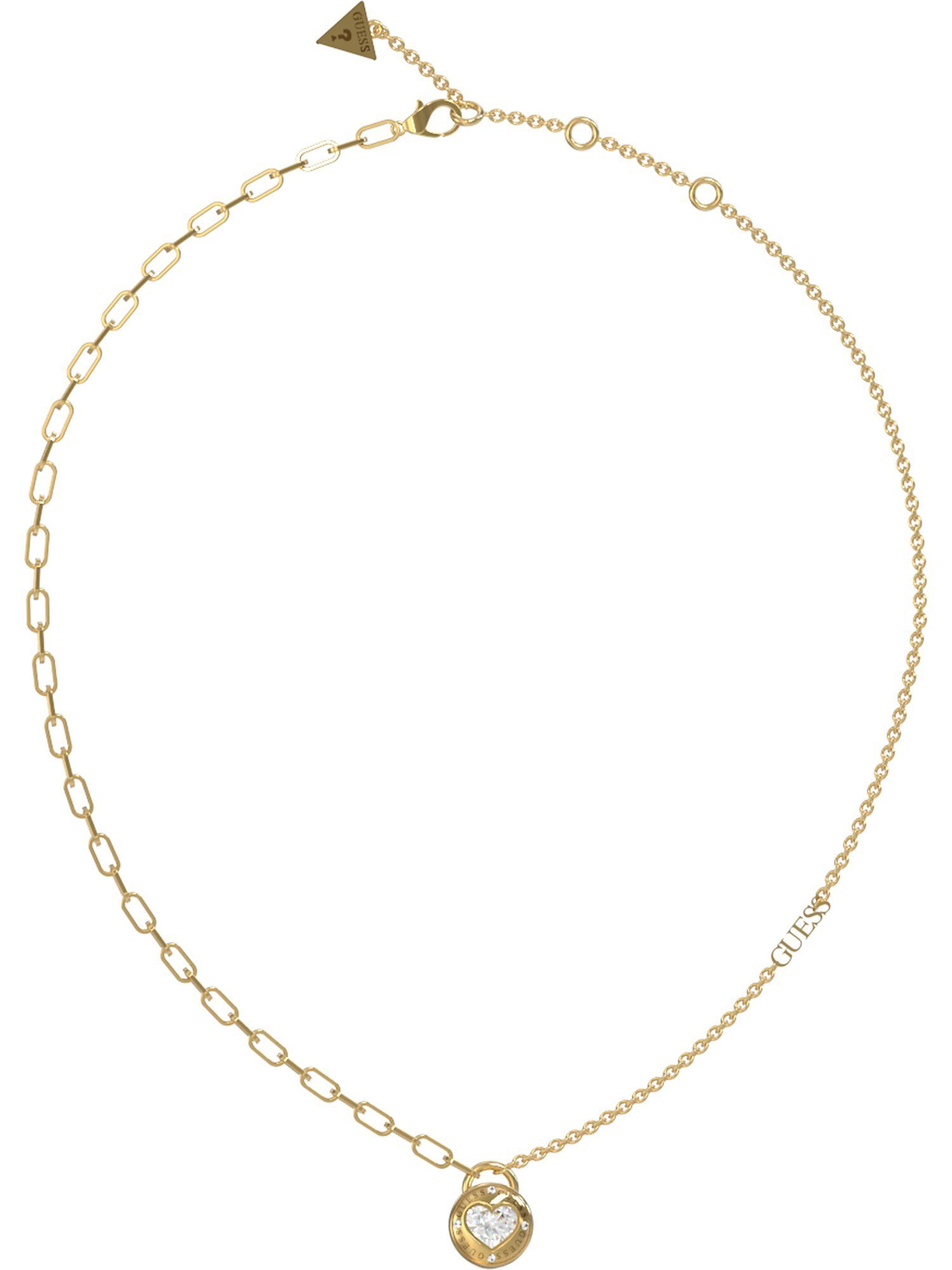 Guess Edelstahlkette Guess Kette goldfar... Guess Edelstahlkette Guess Kette goldfar...