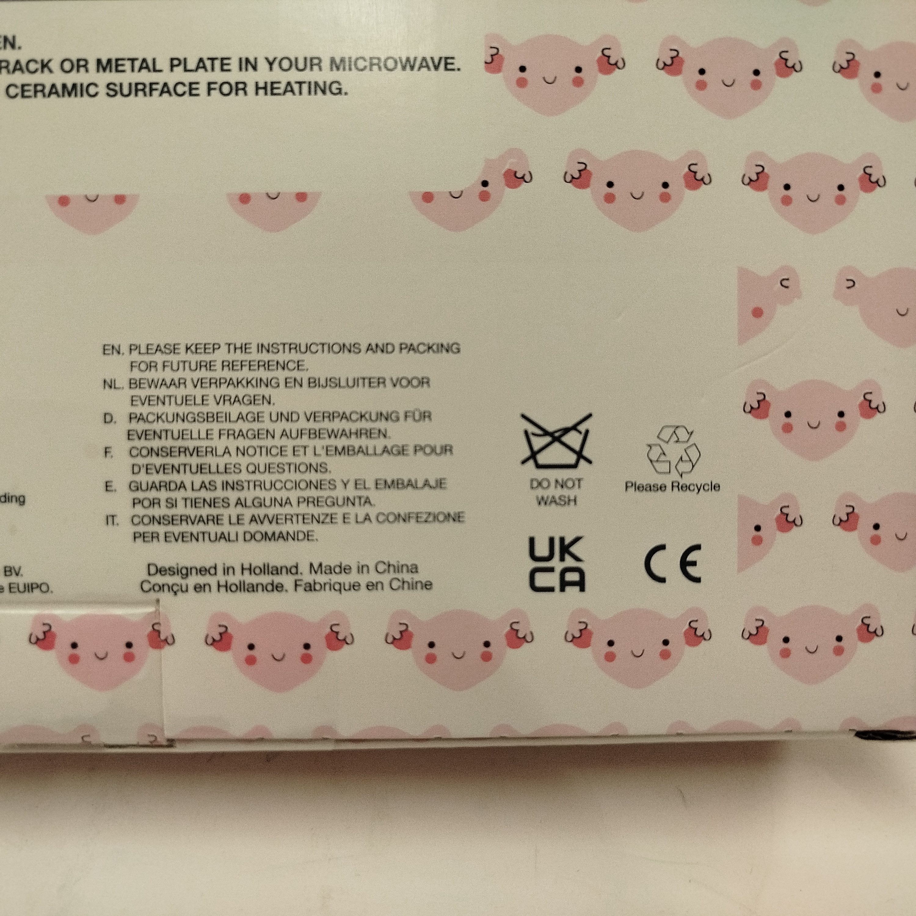 bitten Wärmekissen Gebärmutter Mini Körnerkissen