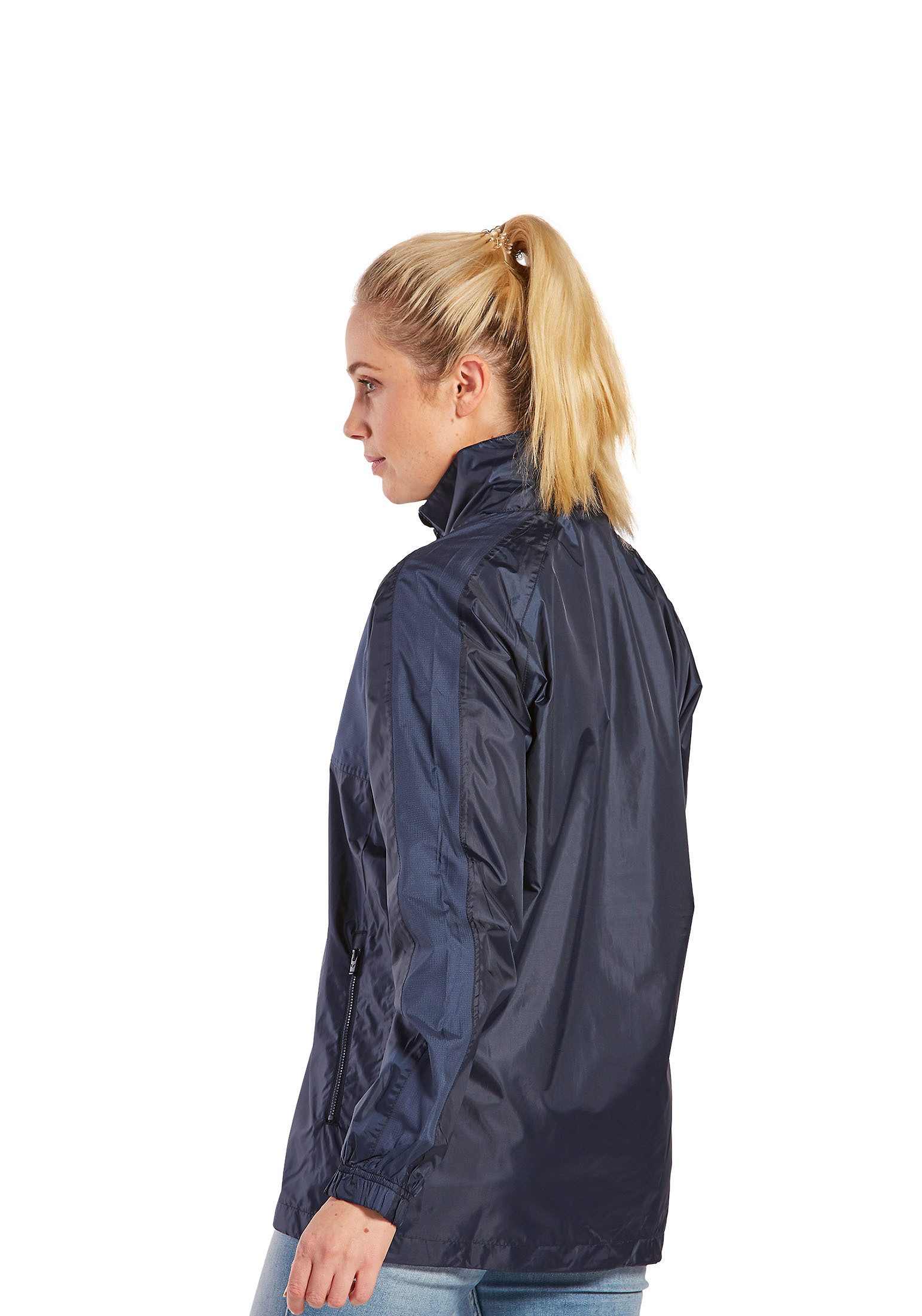 Erima Allwetterjacke Unisex Erwachsene TEAM Allwetterjacke - Hoher Stehkragen mit integrierter Kapuze
