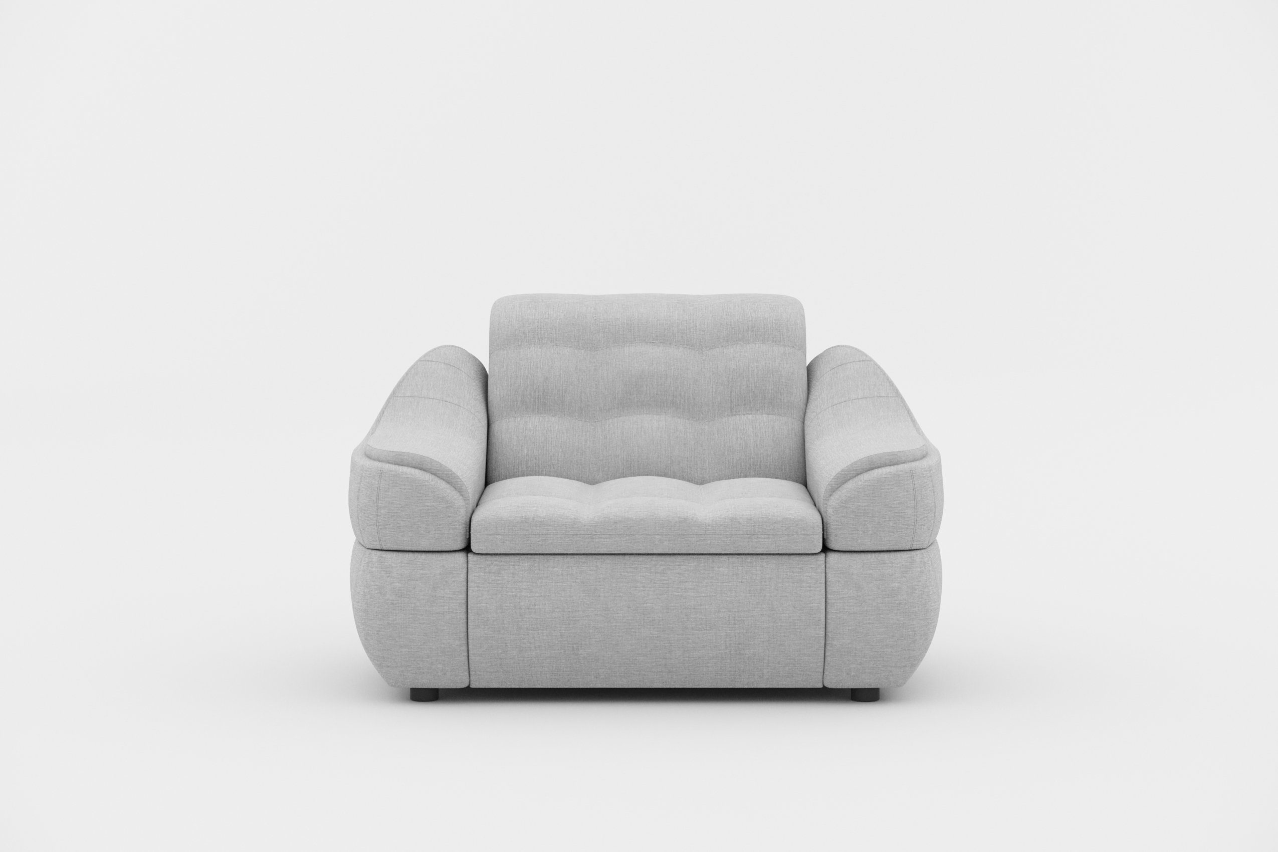 Stylefy Polstergarnitur Alisa, (2-tlg), und aus 2-Sitzer (Set Sessel, bestehend Design Sofa Modern