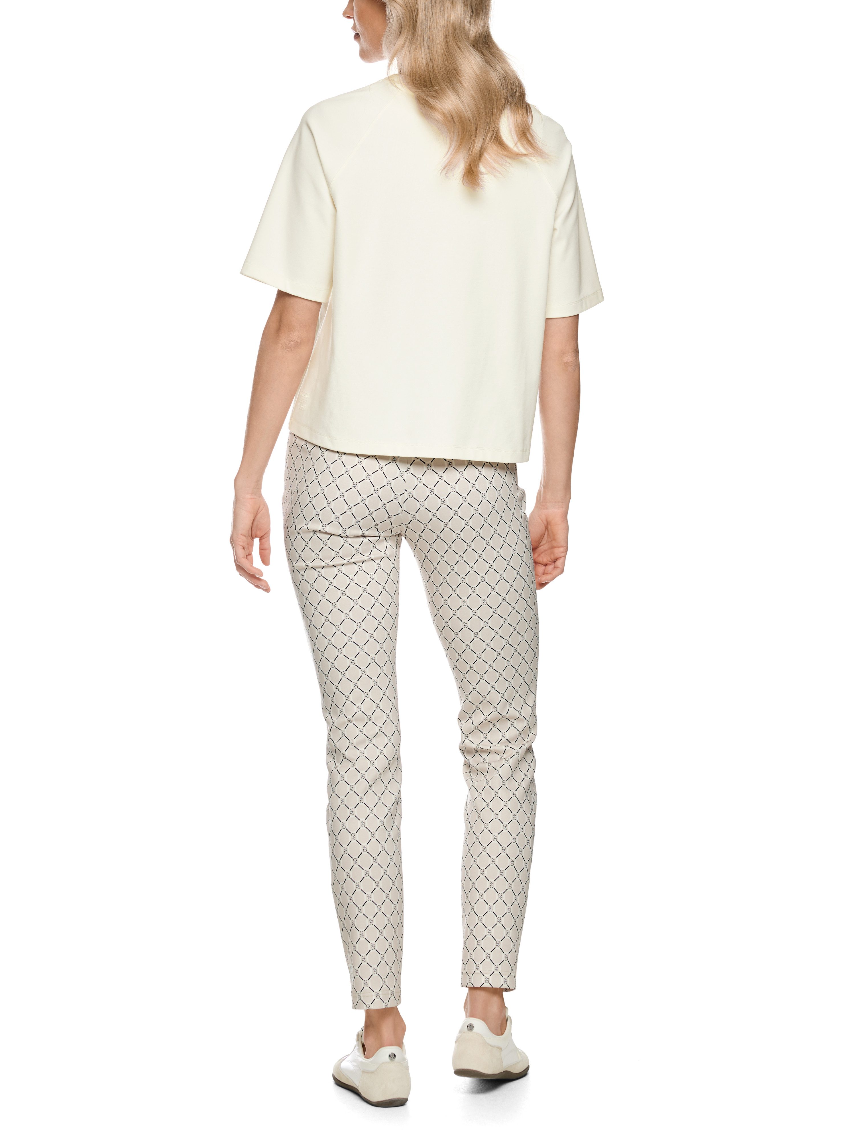 Marc Cain T-Shirt Golden Hour Premium Damenmode Oversize, aus Baumwollmix – Bild 5 von 5