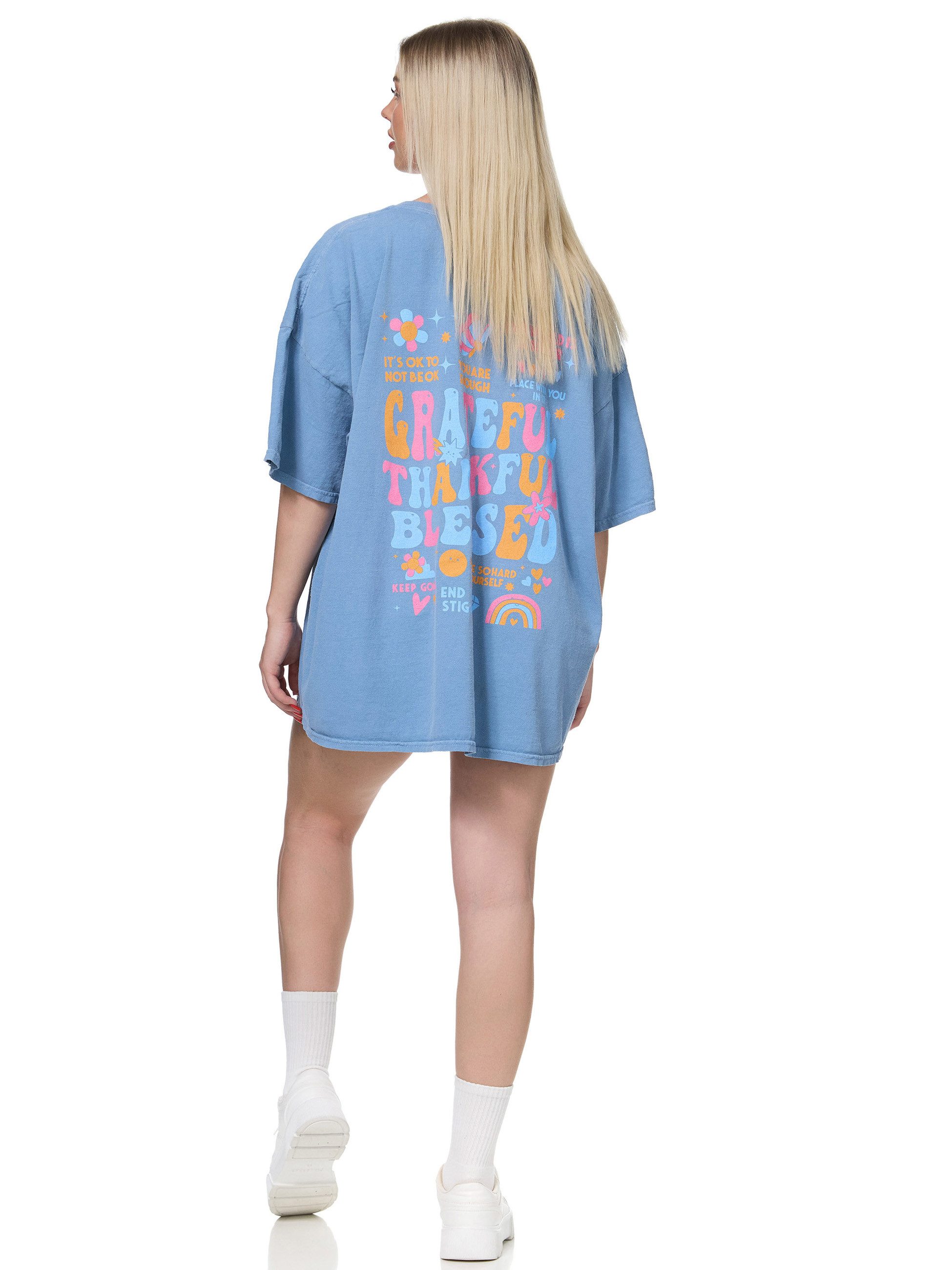 Worldclassca T-Shirt Worldclassca Oversized Print T-Shirt günstig online kaufen