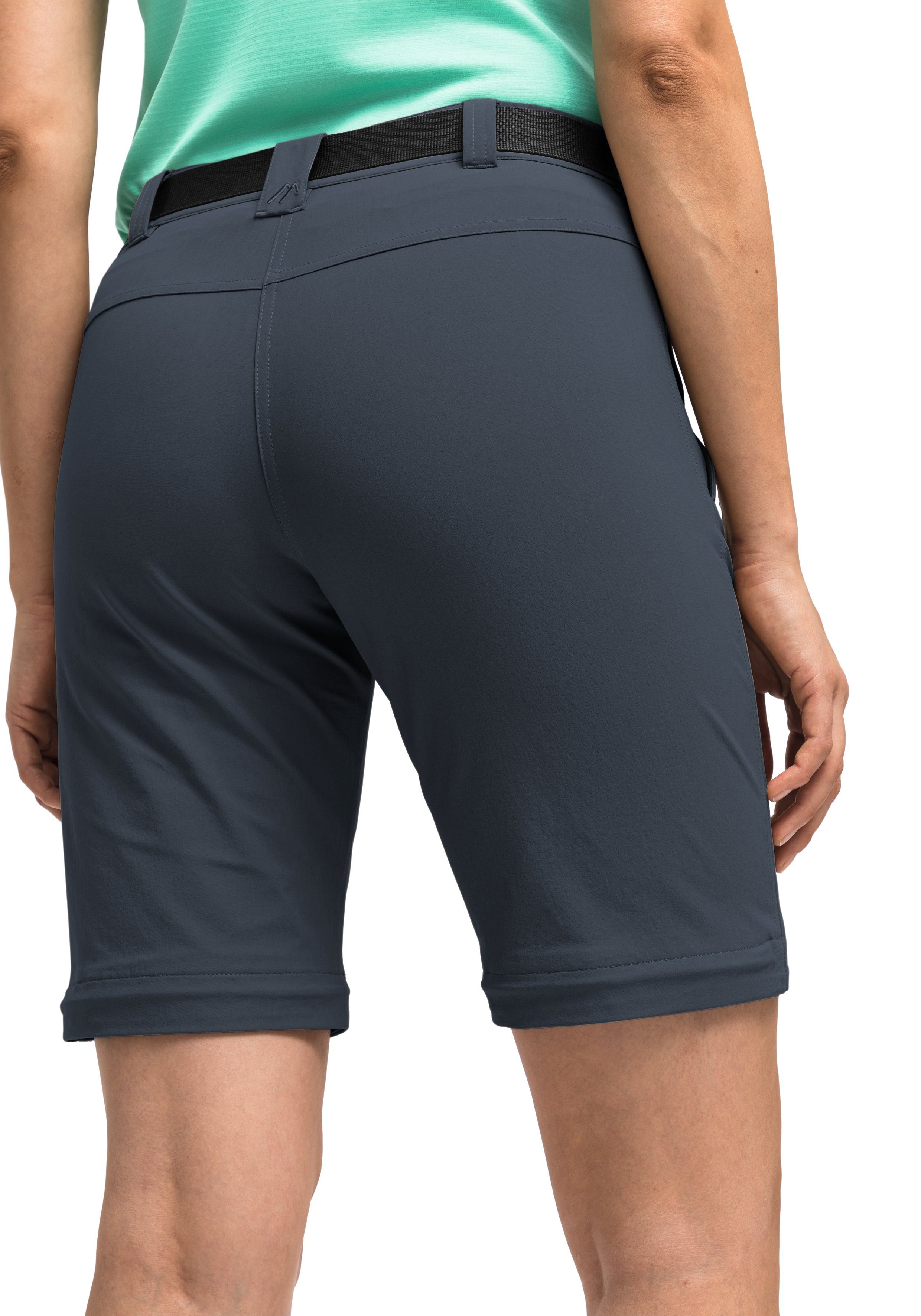 Maier Sports Outdoorhose Nata 2 Damen Zip-Off Wanderhose, atmungsaktive Trekkinghose, Regular Fit