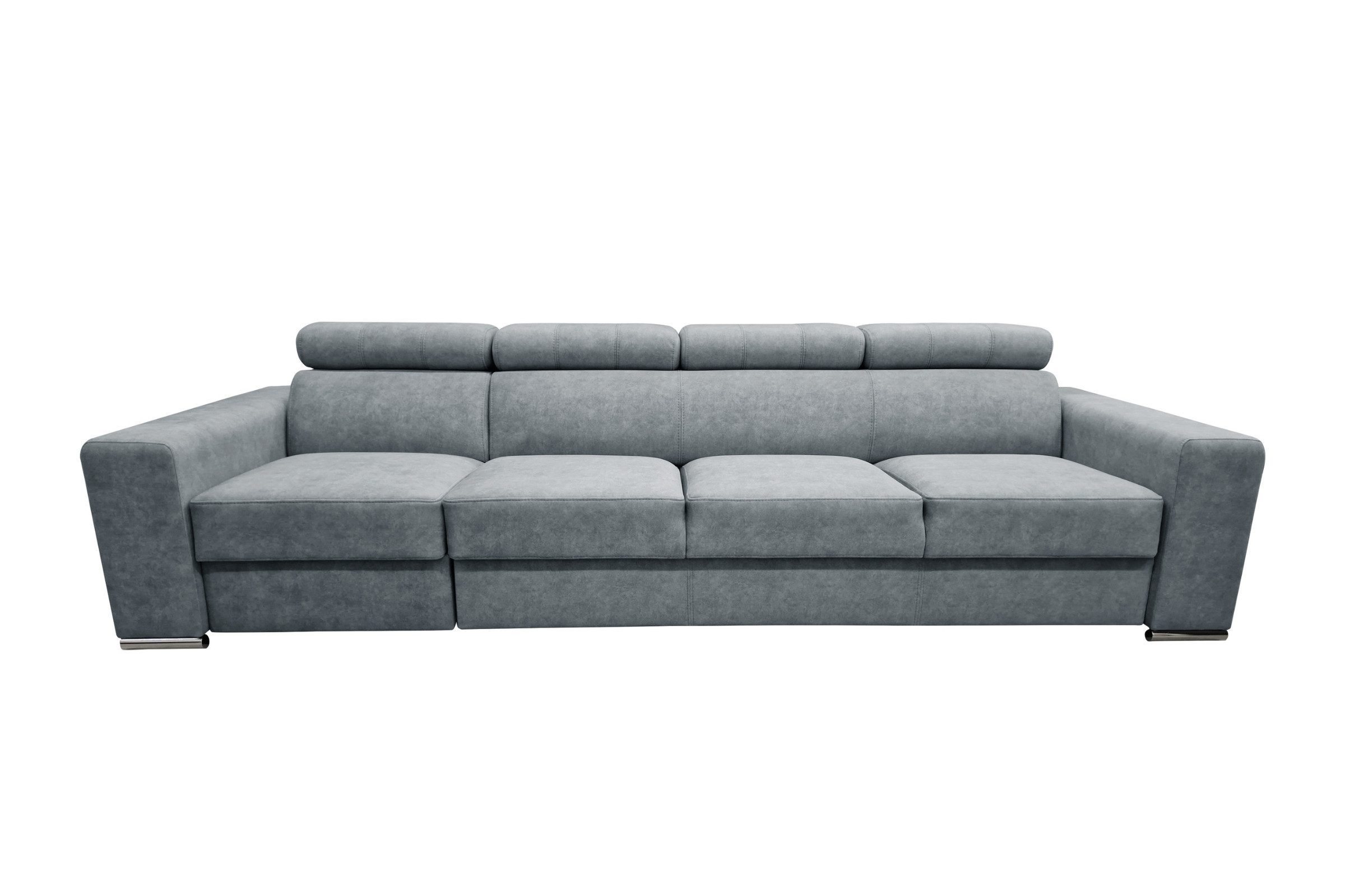 Deine Möbel 24 Sofa Couch 3-Sitzer / 4-Sitzer ELMO, mit Schlaffunktion