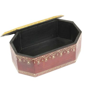 Oriental Galerie Aufbewahrungsbox Truhe Schatulle Indien bemalt TUG-011 Klein
