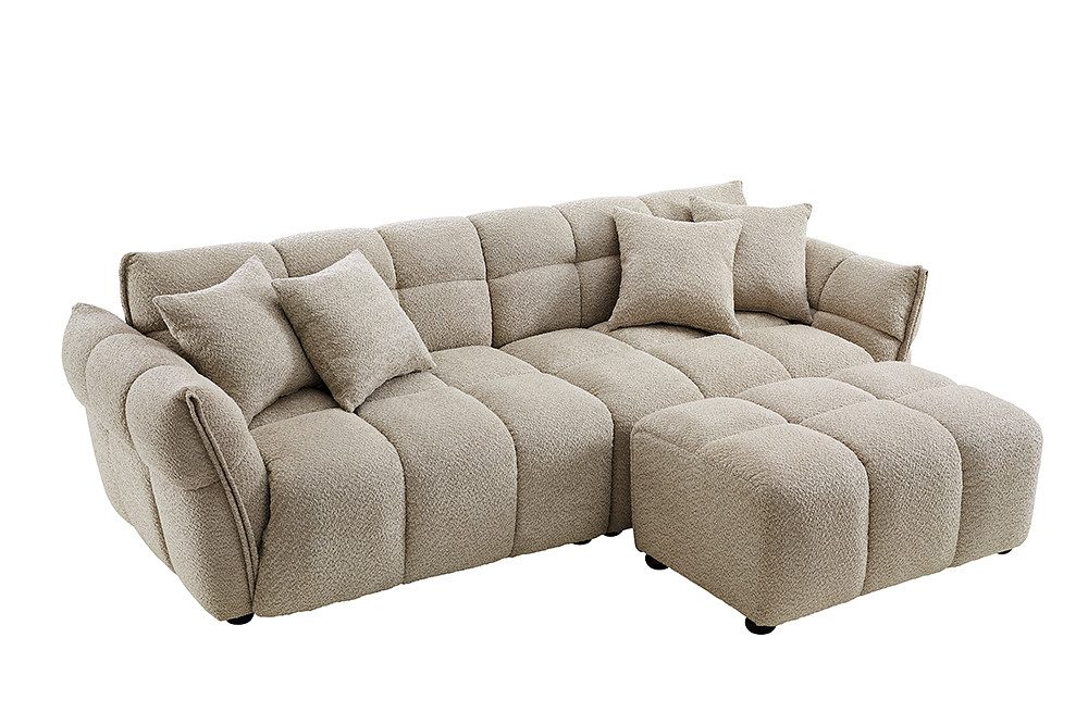 riess-ambiente 3-Sitzer CLOUD 260cm beige · günstig online kaufen
