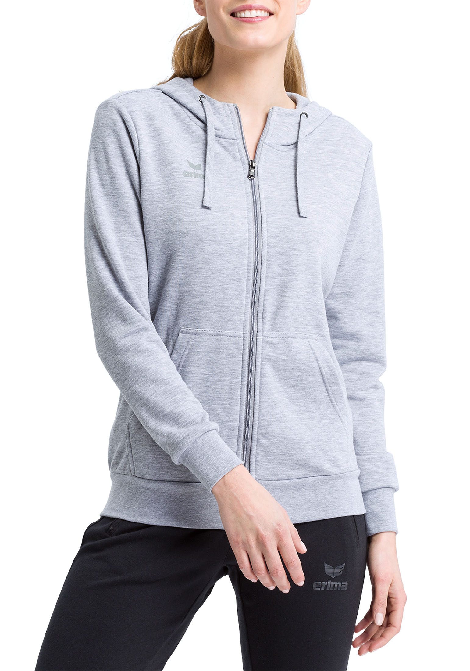 Erima Trainingsjacke Erima Basic Kapuzenjacke Damen günstig online kaufen