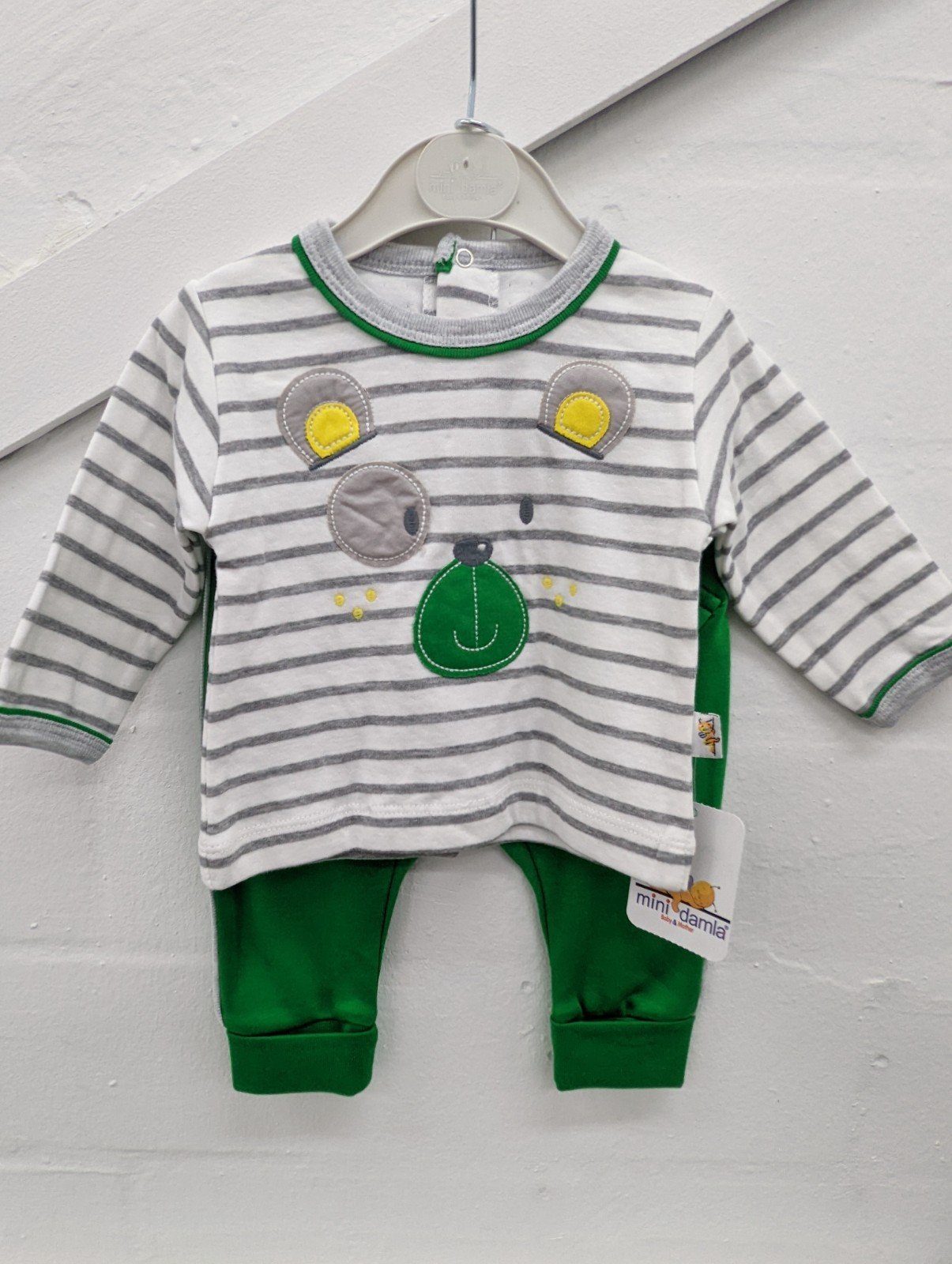 mini damla Anzug Baby Set 2-teilig Grün