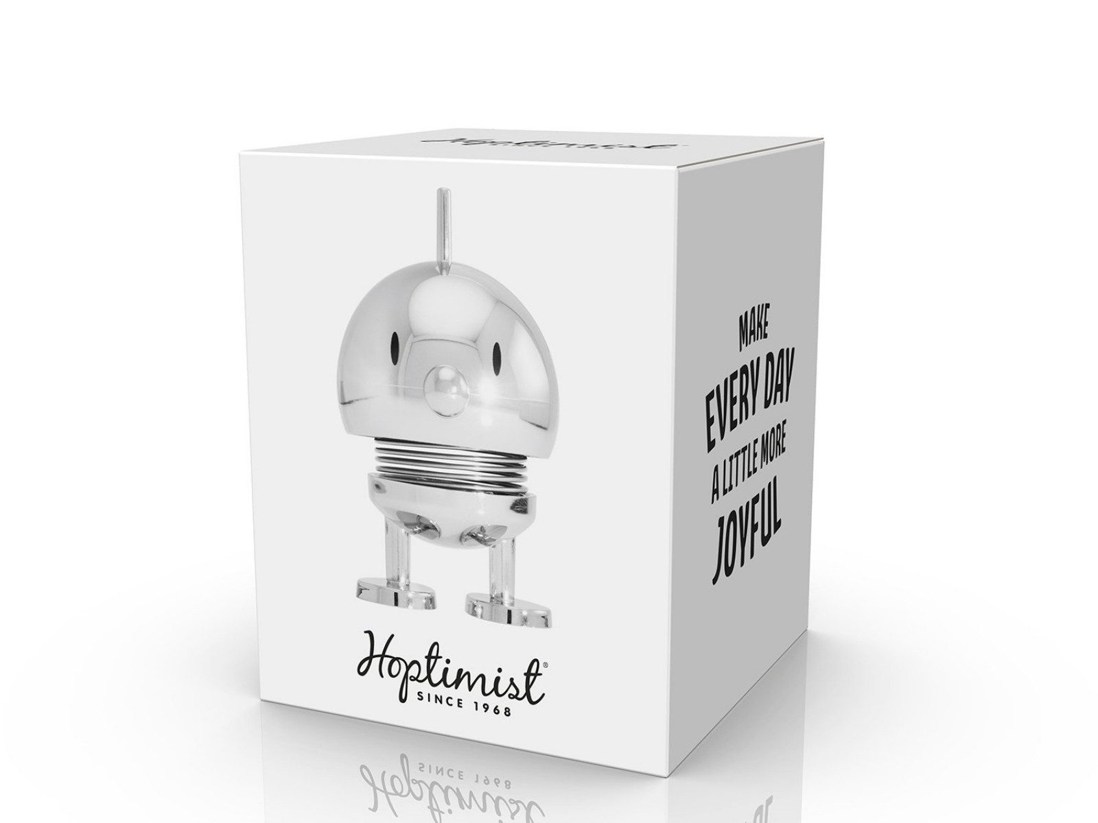 HOPTIMIST Dekofigur Bumble S chrome 7,6cm