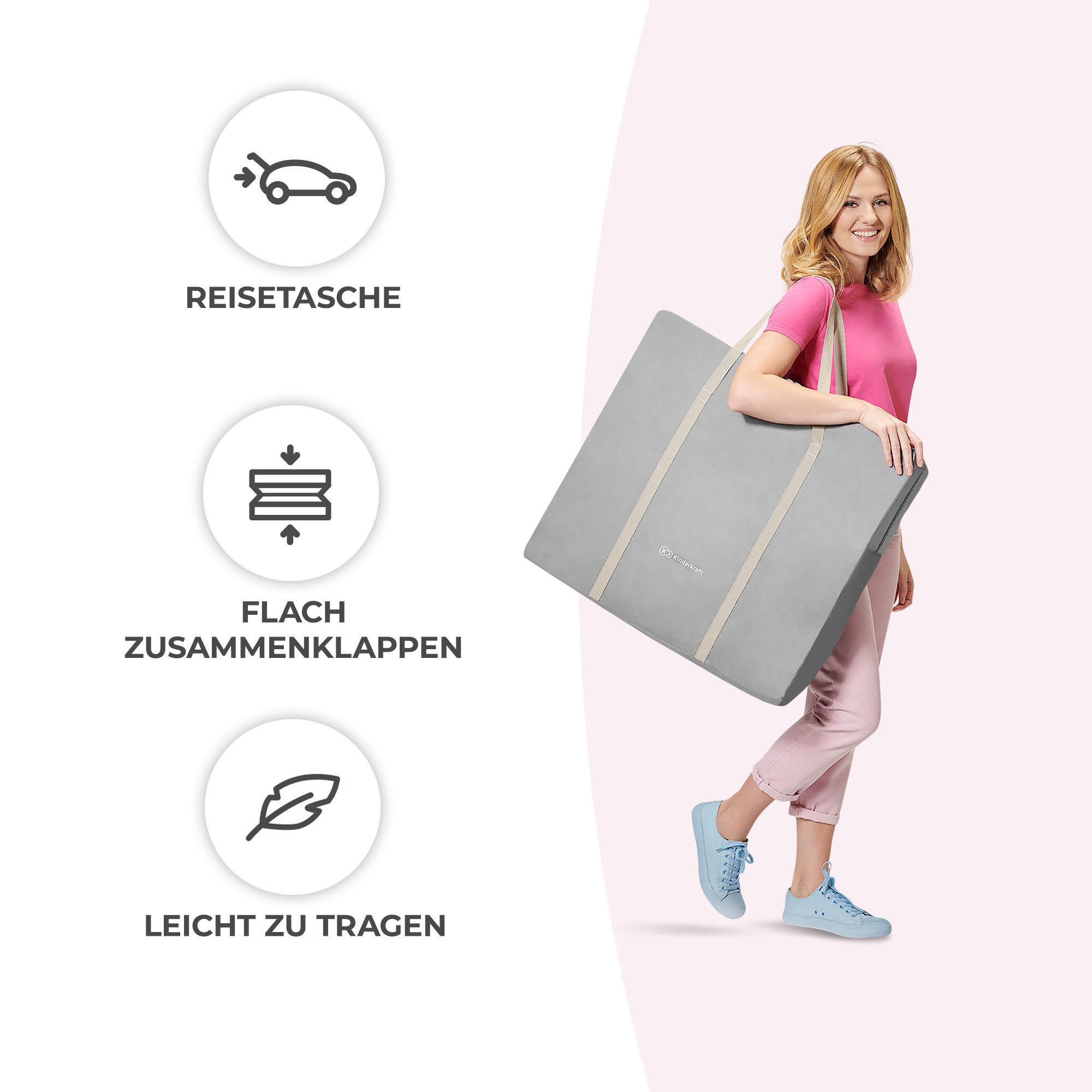 Kinderkraft Baby-Reisebett LOVI