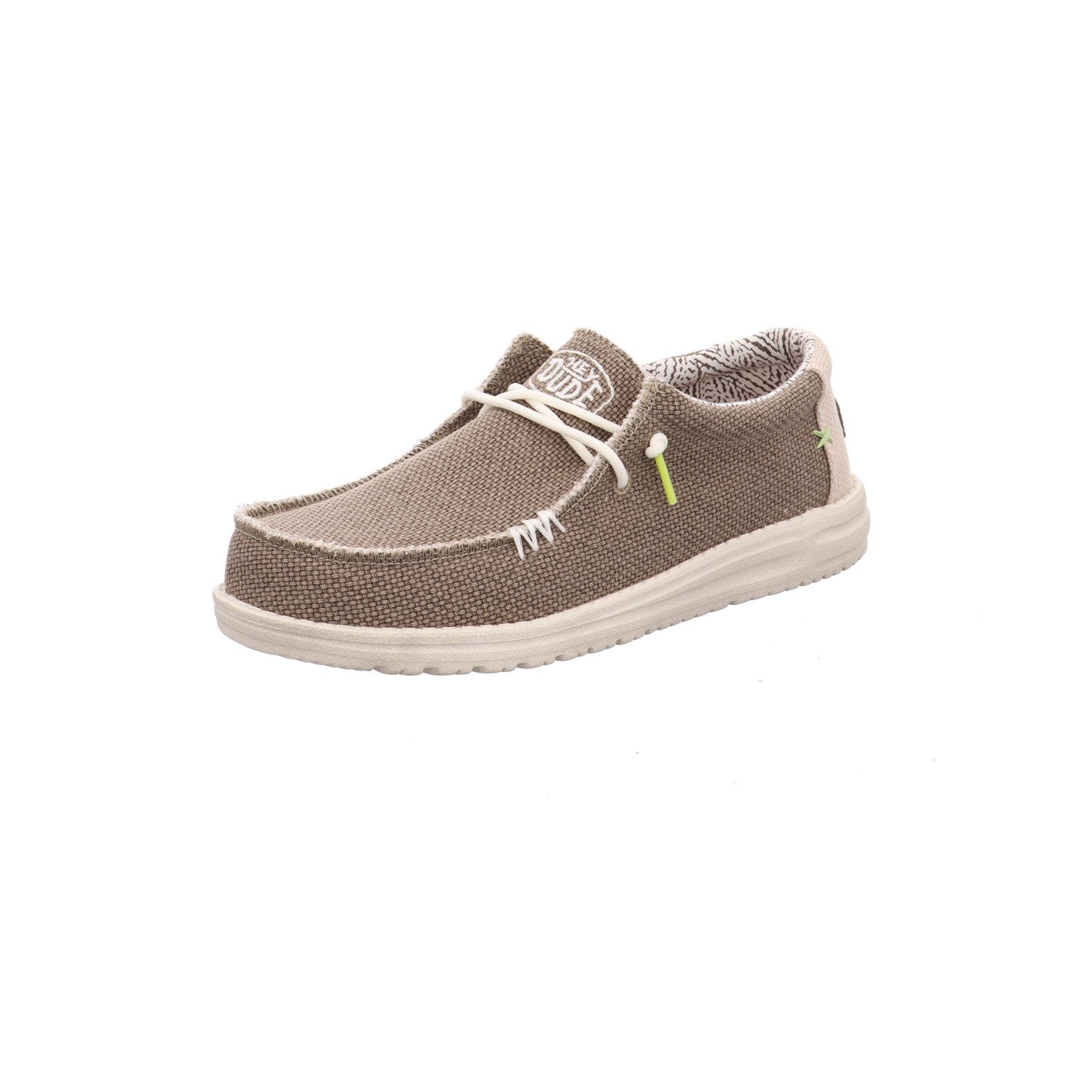 Hey Dude Wally Braided Fossil Sneaker