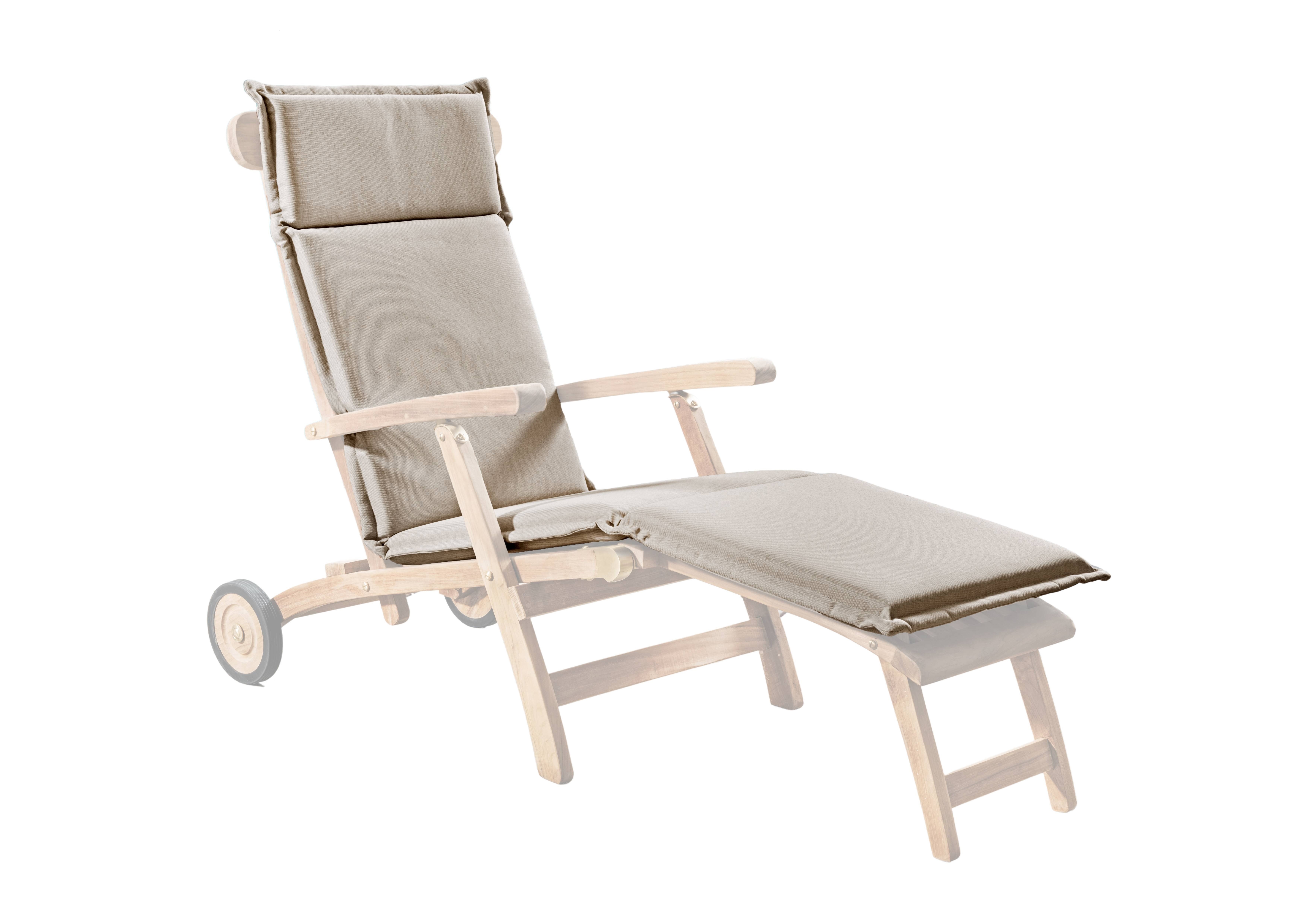 Destiny Polsterauflage, Polster für Deckchair 185x50x5 cm, in verschiedenen Farben