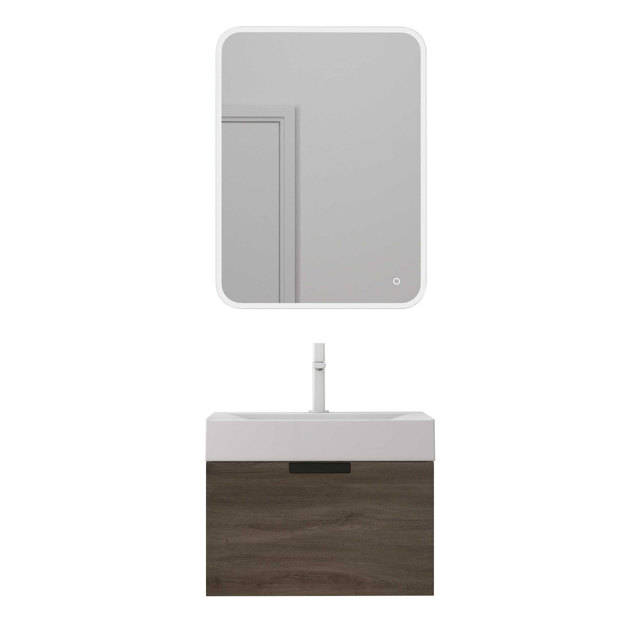 doporro Badmöbel-Set Design Waschtisch-Unterschrank Soft-Close Badschrank-S günstig online kaufen