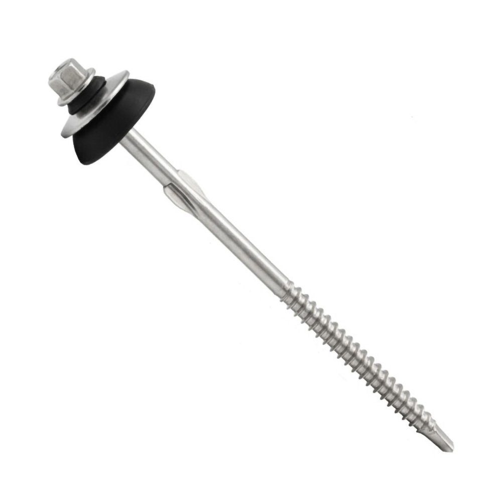 Bauschraube selbstschneidende Dachbauschrauben mit Dichtung - 6,5x130mm, 50 St.